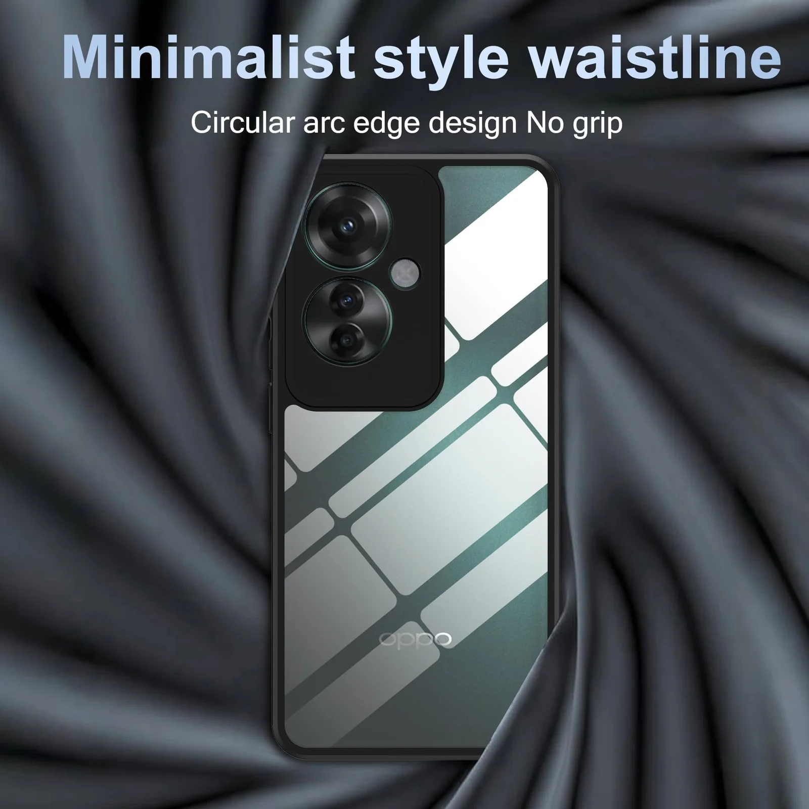 DL3 Mobilak Compatible with Samsung Galaxy A52 / A52s Case Transparent, Military-Grade Shockproof Anti-Yellowing, Slim Protective Phone Case Full Bumper Cover With Camera Lens Protective - Black