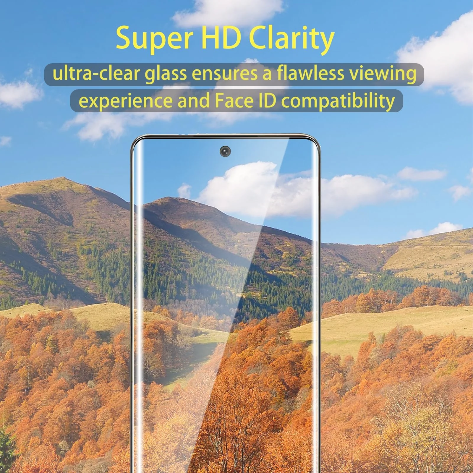 DL3 Mobilak Screen Protector for Honor 50 / Huawei Nova 9, Tempered Glass Screen Saver Premium HD Protective, Scratch Resistant, NO-Bubble, 9H Hardness, Full Coverage Film - Clear