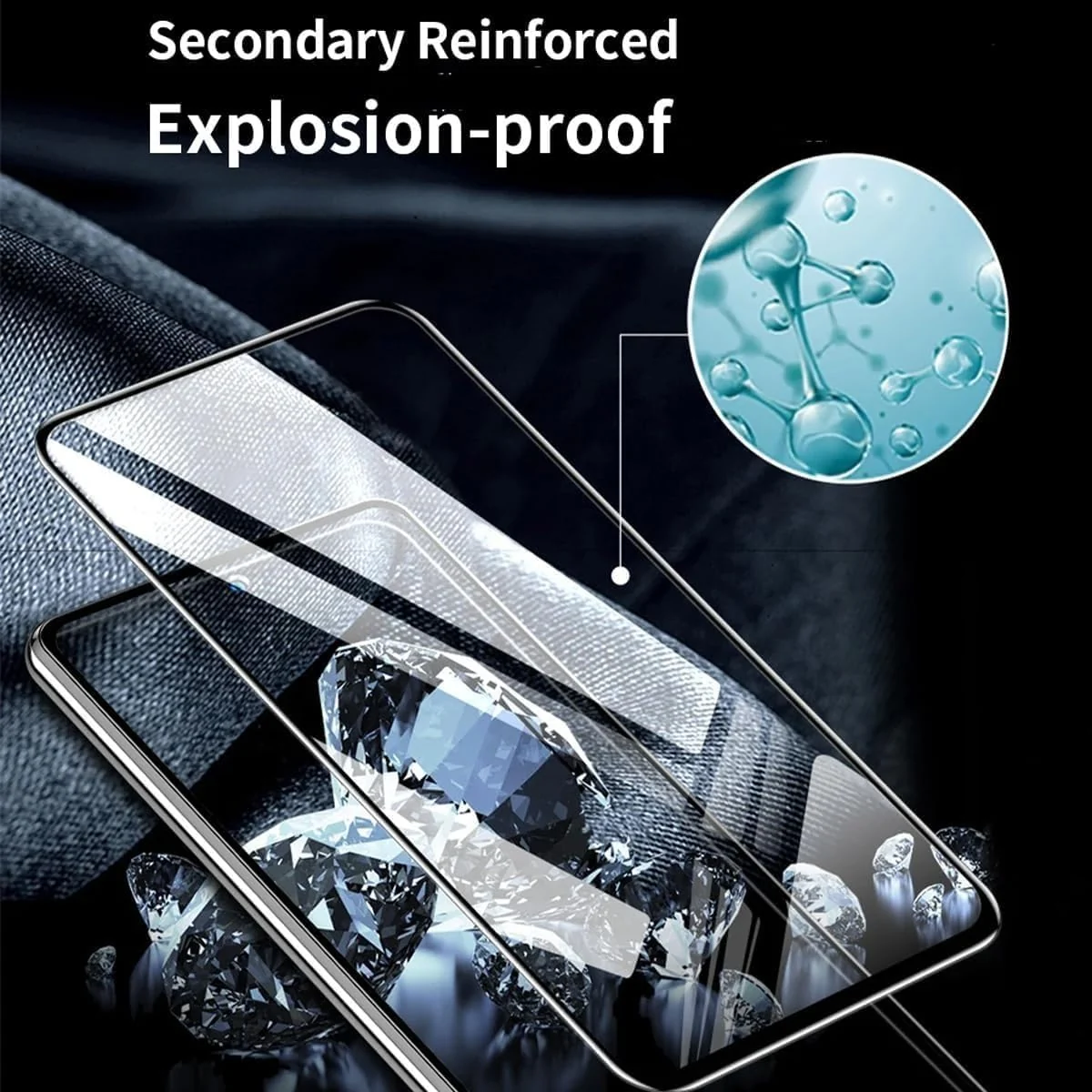 DL3 Mobilak for Motorola Moto G35 Tempered Glass Screen Protector, 9H Hardness Anti-Scratch Tempered Glass, Case Friendly, Anti-Scratch - Clear