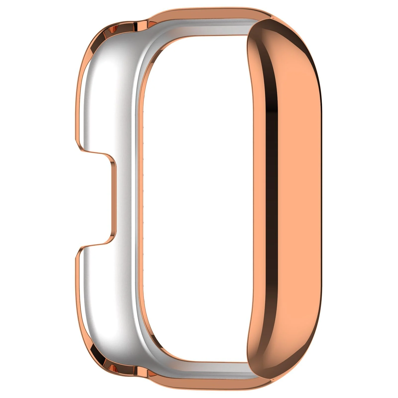 DL3 Mobilak Crystal-Decorated Watch Cover for Xiaomi Redmi Watch 5 Active, Scratch-resistant surface, Decorative glitter finish - Rose Gold