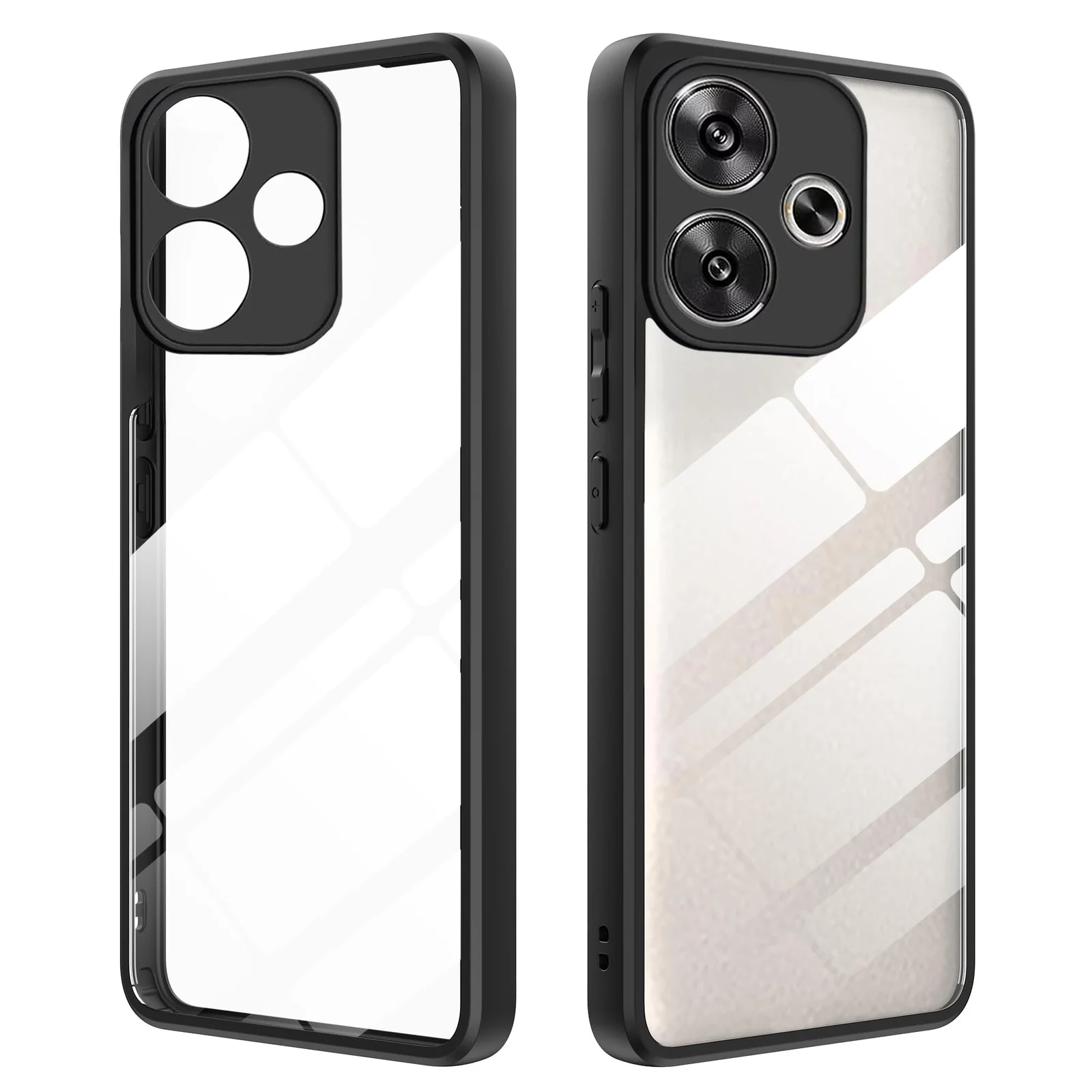 DL3 Mobilak Clear TPU Case for Xiaomi Poco F6, Camera protection, Shock-absorbing protection, Scratch-resistant surface