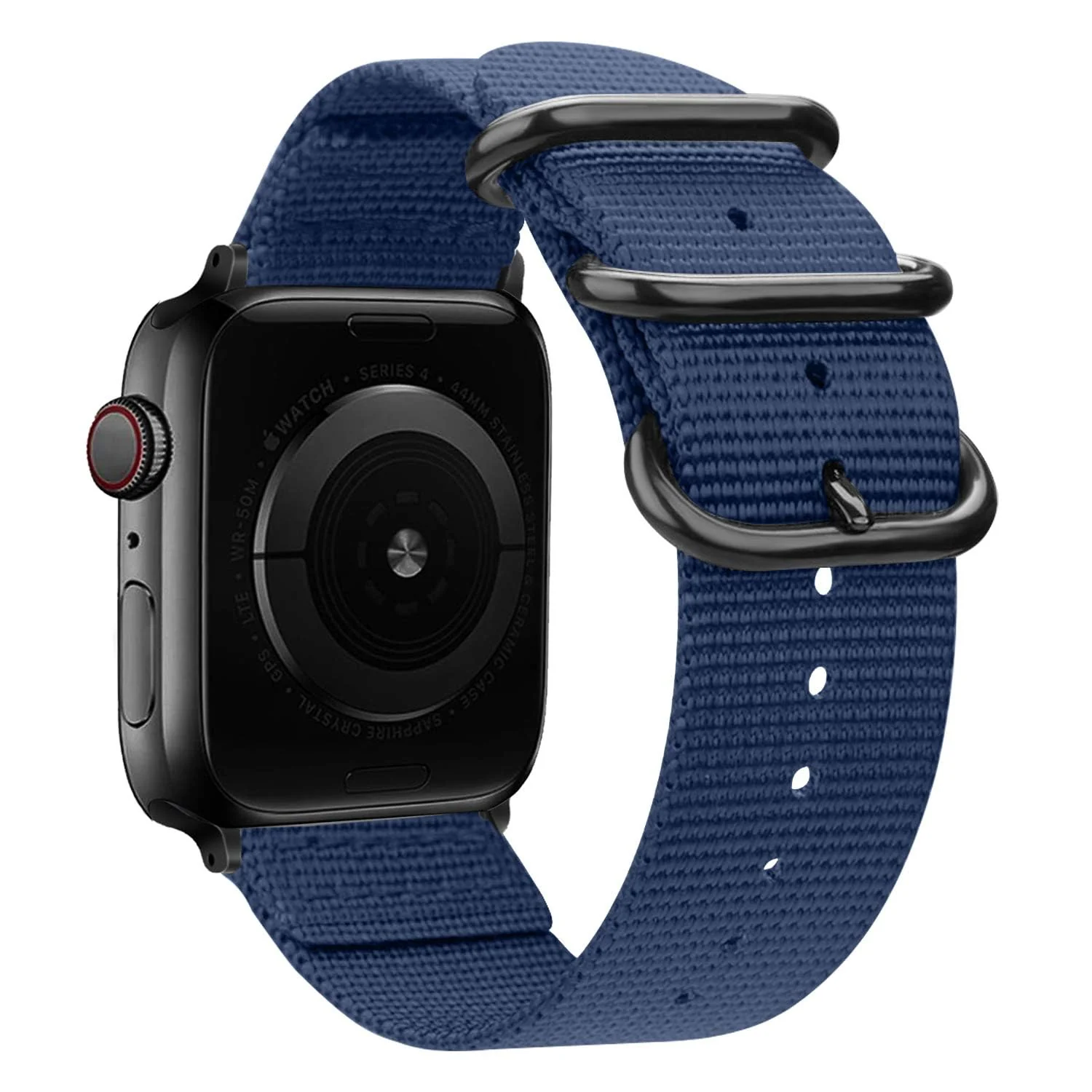 DL3 Mobilak Nylon Solo Loop Stretchy Straps For Apple Watch Band 49mm 45mm 44mm 42mm 41mm 40mm 38mm, Elastic Wristbands for iwatch Series 8 Ultra 7 6 5 4 3 2 1 Se (B. , 42MM/44MM/45MM/49MM) - B.Blue