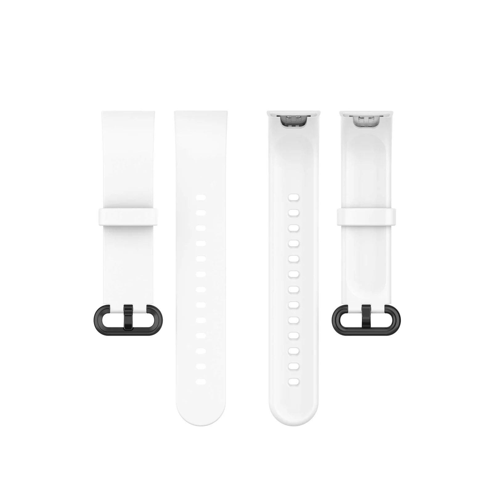 DL3 Mobilak Smart Watch Strap for Xiaomi Mi Watch Lite, Sport Silicone Watch Band Wrist Strap, Replacement Bracelet Wristband Wrist Strap for Xiaomi Mi Watch Lite/Redmi Watch Accessories - White