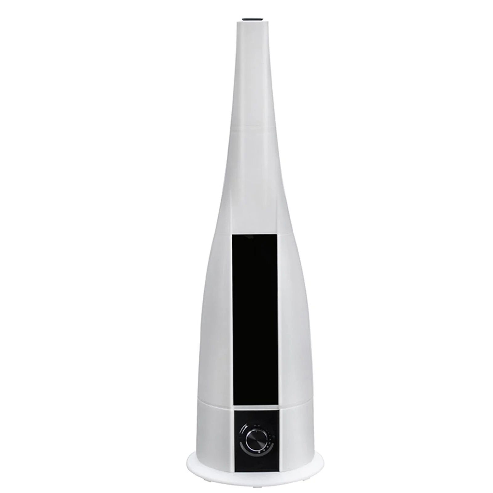 Mobigon 6 Litres Humidifier for Room, Cool Mist Ultrasonic Humidifier/Essential Oil Diffuser, Super Quiet 360°Nozzle, Colorful Change, Auto Shut Off&UV Light&, Lasts Up to 24 Hours - White & Black