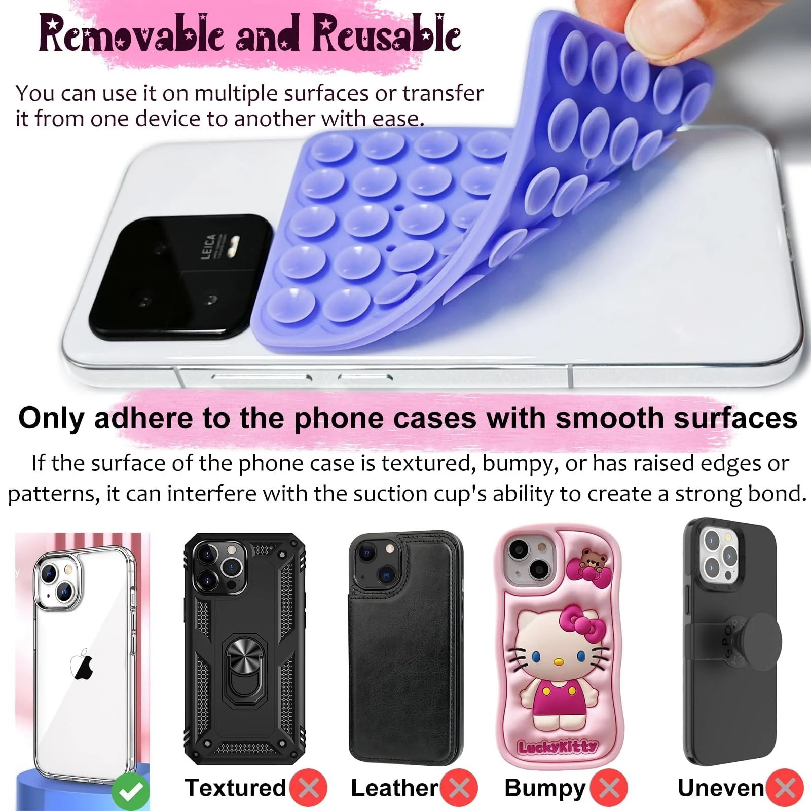 DL3 Mobilak Silicone Protective Case for Cell Phone - Black