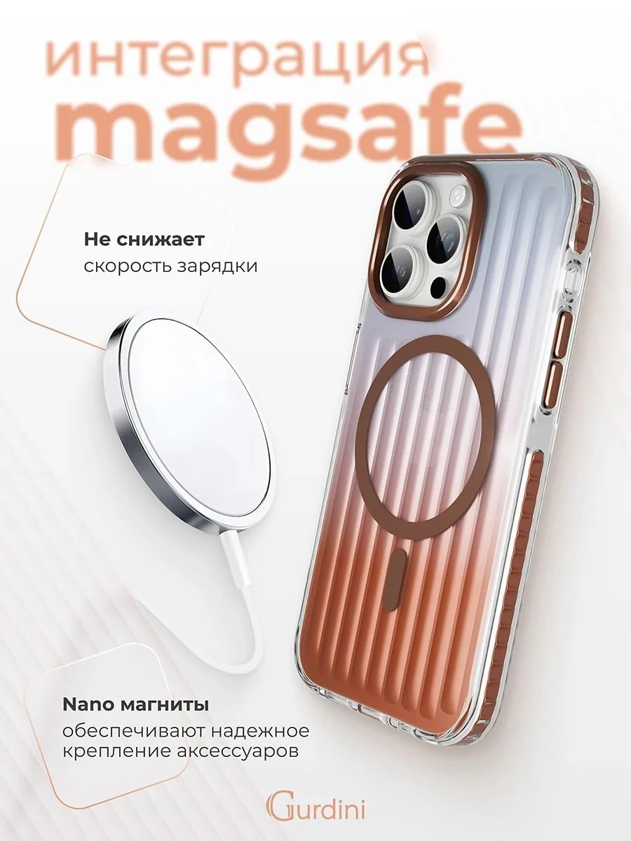 DL3 Mobilak Rugged Protective Case for iPhone 16 Pro Max 6.9-Inch, Compatible with MagSafe accessories, Camera protection, Shock-absorbing protection - Desert Brown