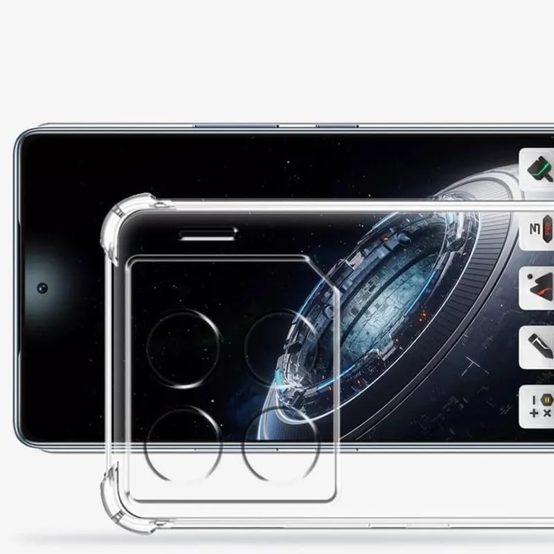 DL3 Mobilak Clear TPU Case for Infinix GT 10 Pro, Camera protection, Shock-absorbing protection, Scratch-resistant surface - Clear