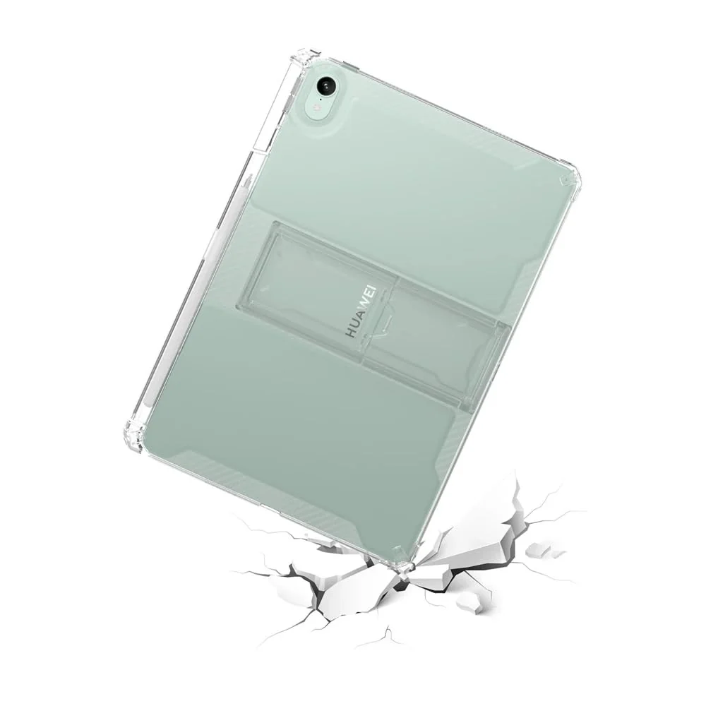 "DL3 Mobilak Transparent Case for Huawei Matepad 10.4 Inch tablet 2022/2020, Honor Pad V6/V7 10.4"" Case Shockproof, Slim Lightweight Anti-Yellowing Bumper, Kickstand Cover, with Pencil Holder - Clear"