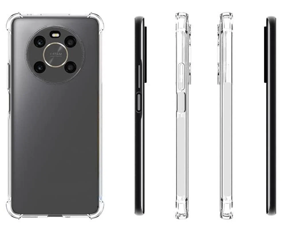 DL3 Mobilak Case Compatible with Honor X9 (4G/5G)/Honor X30/Honor Magic 4 Lite, Cover Silicone TPU Gorilla Anti-shock Protector Camera Shockproof Corners - Clear