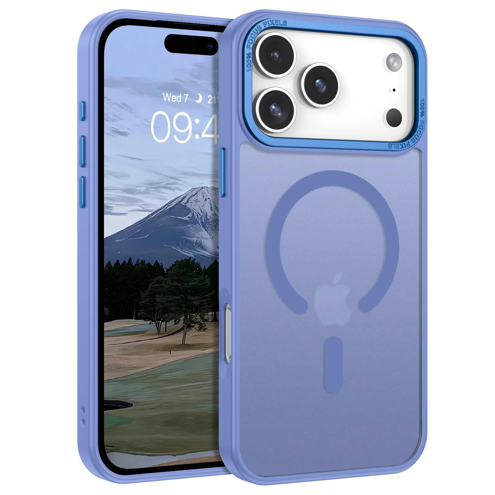 DL3 MOBILAK Protective Phone Case for Apple iPhone 18 Pro Max and 17 Pro Max - Light Blue