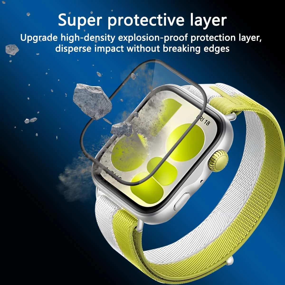 DL3 MOBILAK 3D Curved Soft Watch Screen Film for Huawei Watch Fit 5, Clear