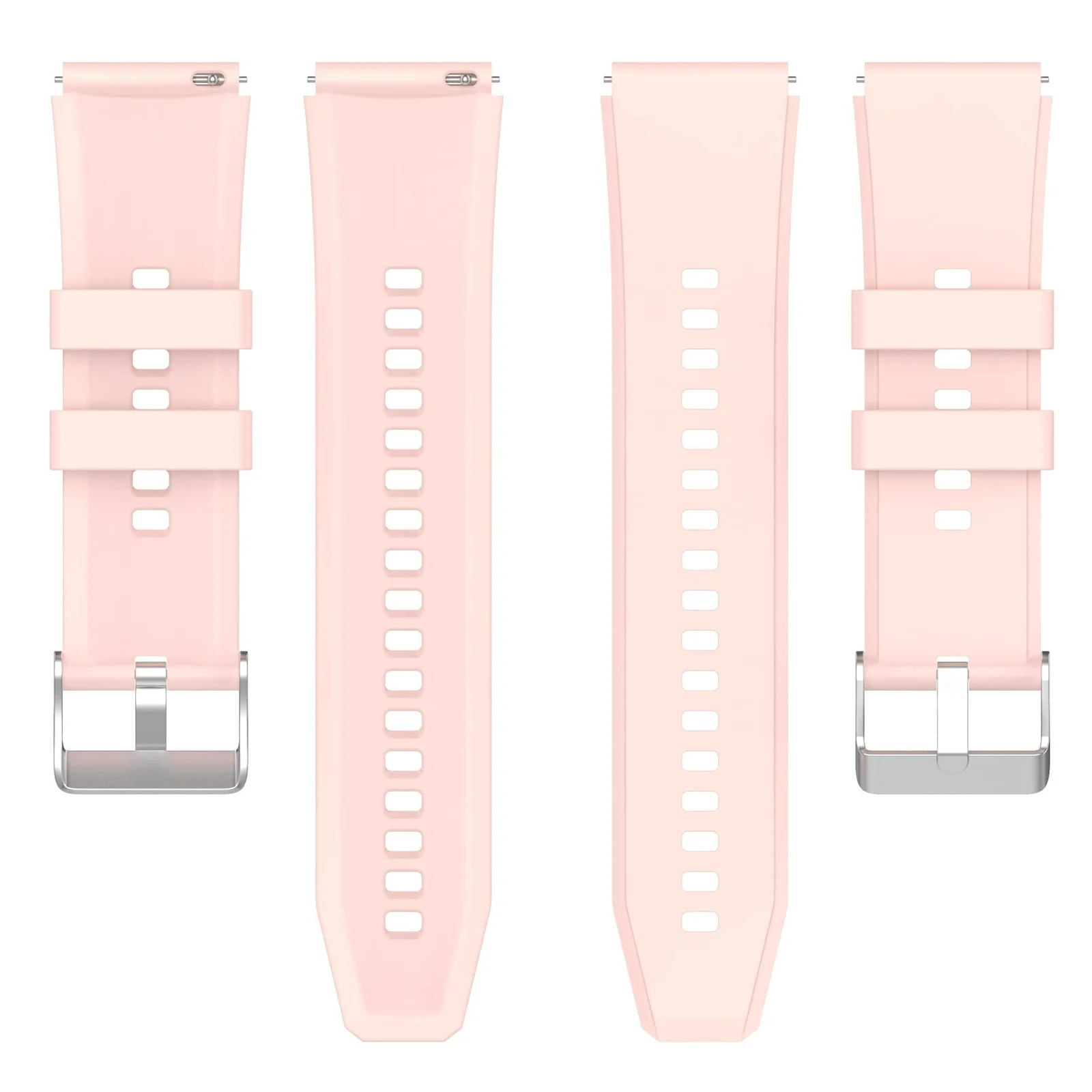 22MM Band for Huawei GT 7 6 5 4 3 2 Pro/GT 2e/GT 7 6 5 4 46MM/GT2 46MM/GT Active/for Huawei Watch 5 4 3 Pro, Silicone Strap for Redmi Watch 5 Active/5 Lite, Bip 6/5/GTR 4,Galaxy Watch 3 45MM - Pink
