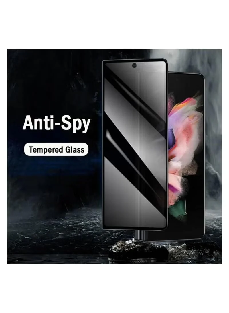DL3 Mobilak Privacy Full Glass Screen Protector For Samsung Galaxy Z Fold5 - Black