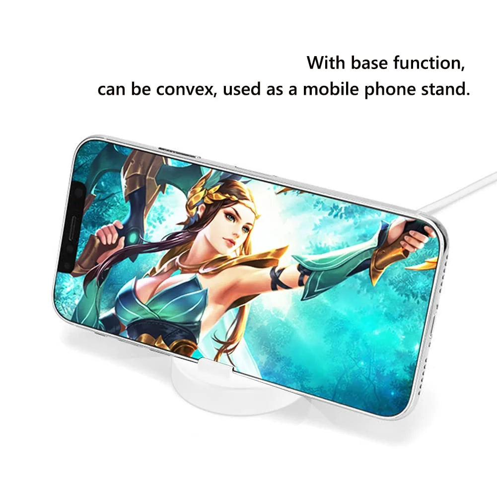 DL3 Mobilak Charger Compatible With Huawei GT/GT2 42mm 46mm/GT 2e Smart Watch, USB Charging Dock Cable for Honor Magic/Magic 2/Dream/GS Pro - White