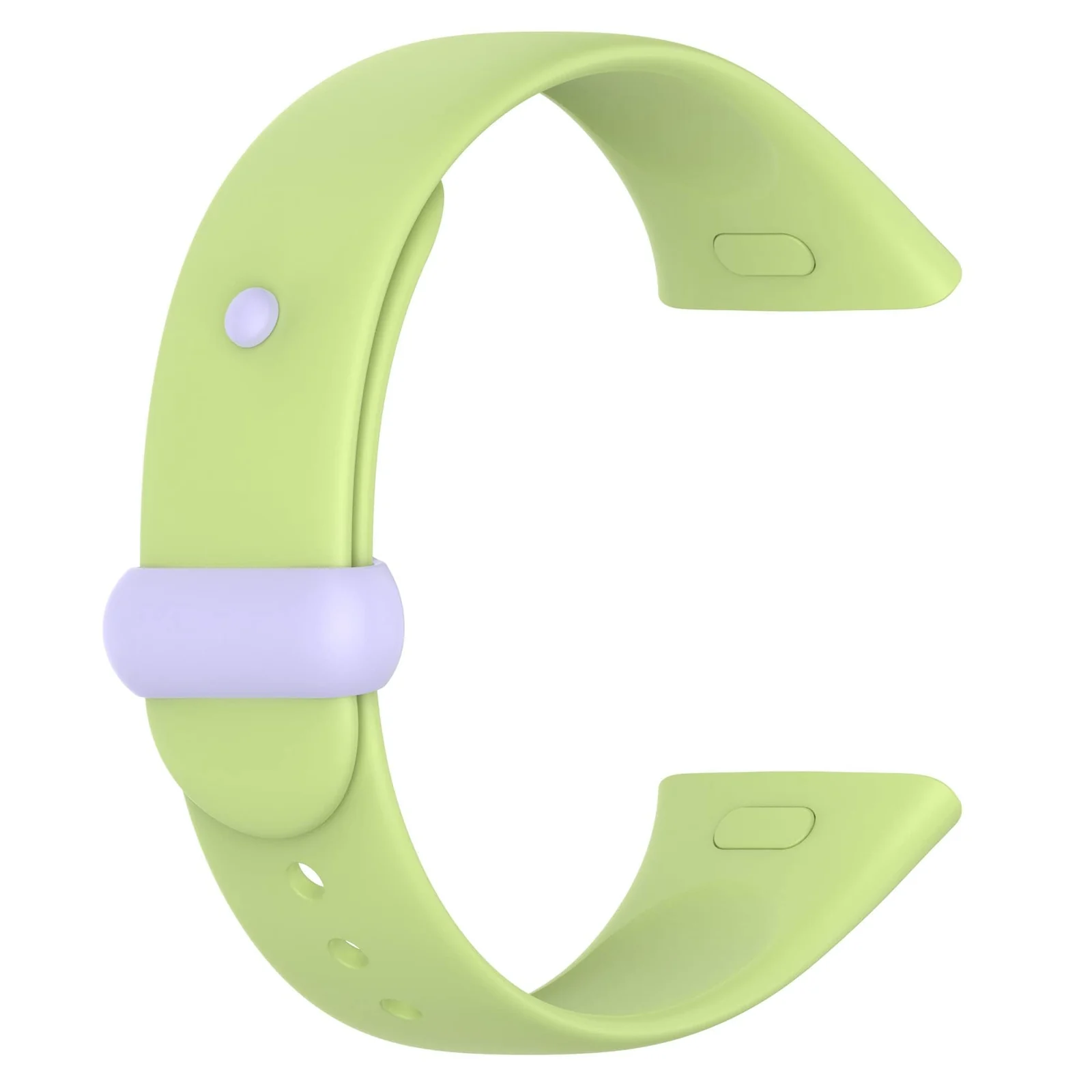 DL3 Mobilak Strap for Xiaomi Redmi Watch 3 Only, Soft Silicone Watch Band with Secure Buckle, Sport Replacement Wristband Bracelet Strap for Men & Women - Lime Green
