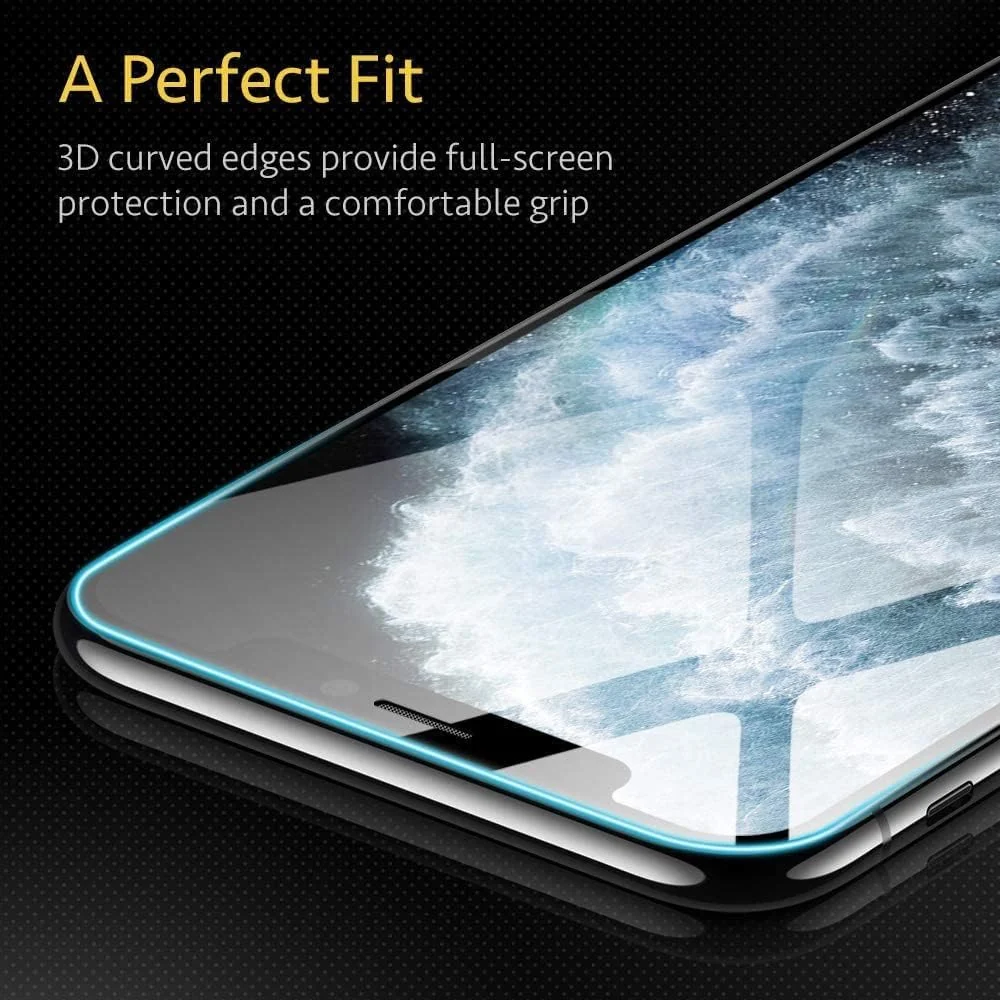 DL3 Mobilak for iPhone 13 Pro Max/iPhone 14 PlusTempered Glass Screen Protector, 9H Hardness Anti-Scratch Tempered Glass flim, Case Friendly, Anti-Scratch - Black