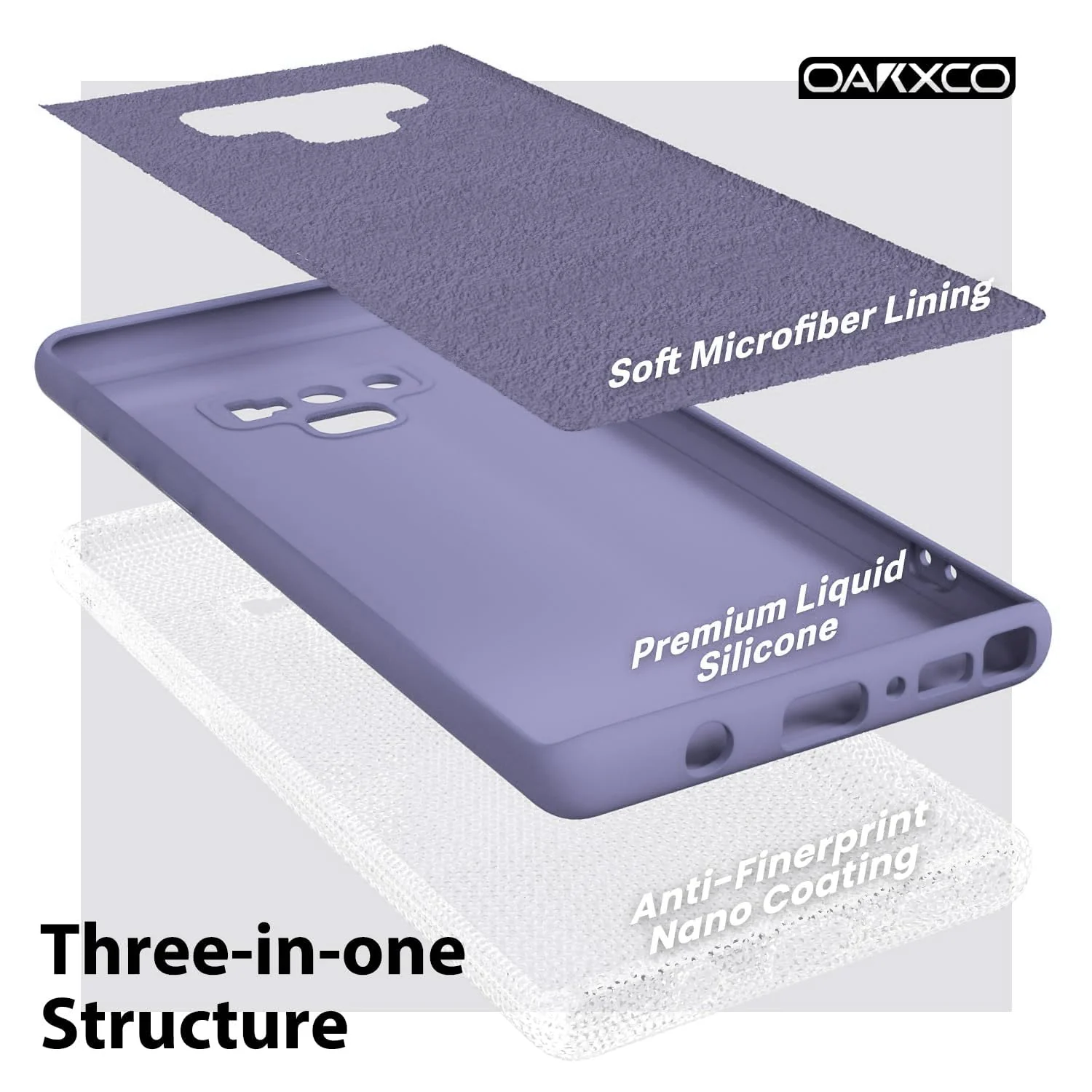 DL3 Mobilak Liquid Silicone Protective Case for vivo V27e / vivo S16e with Microfiber Lining and Shockproof Design - Purple