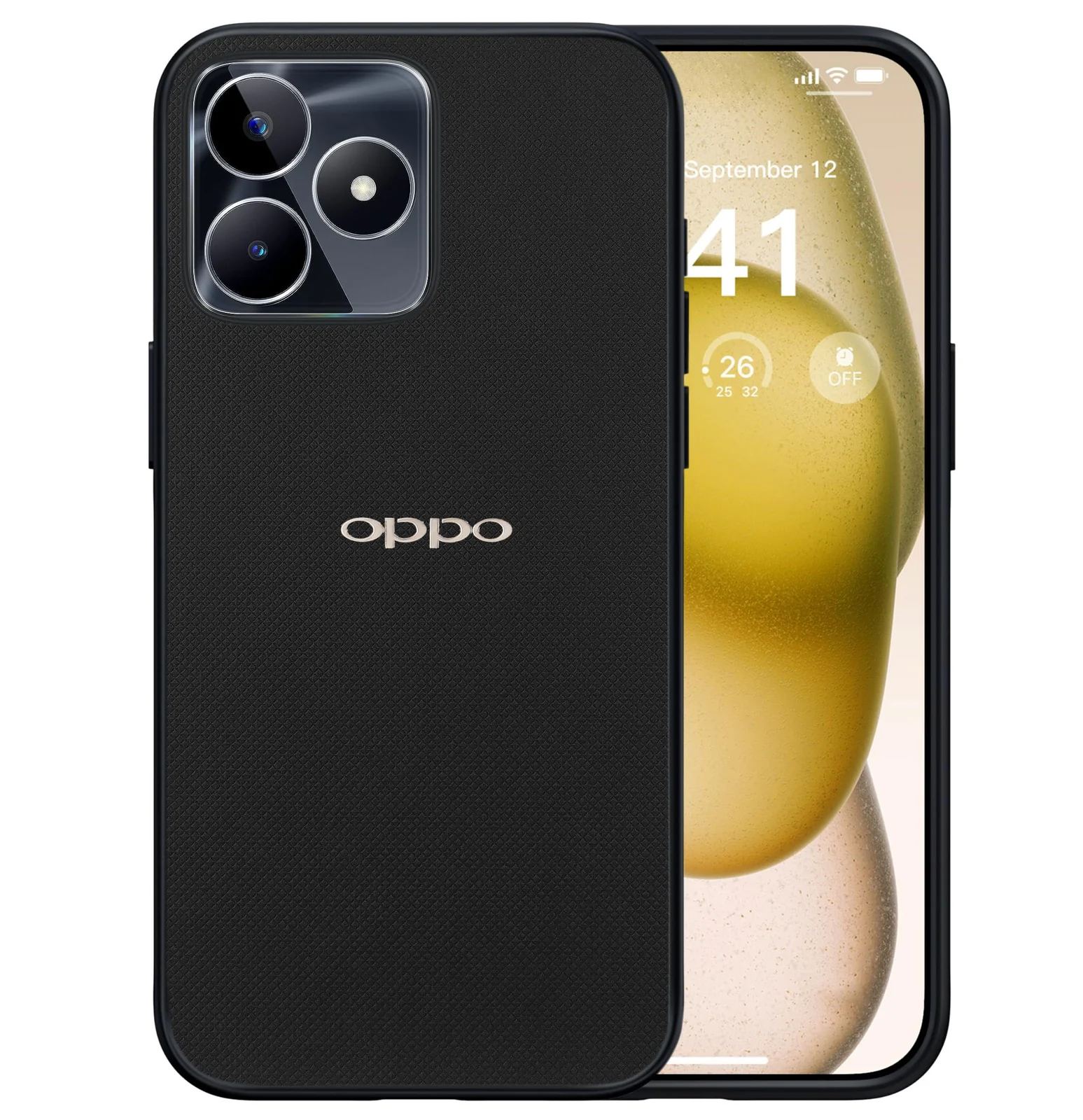 DL3 Mobilak PC and TPU Protective Case for realme C53 / realme C51 / realme Note 50 with Camera Protection and Shockproof Design