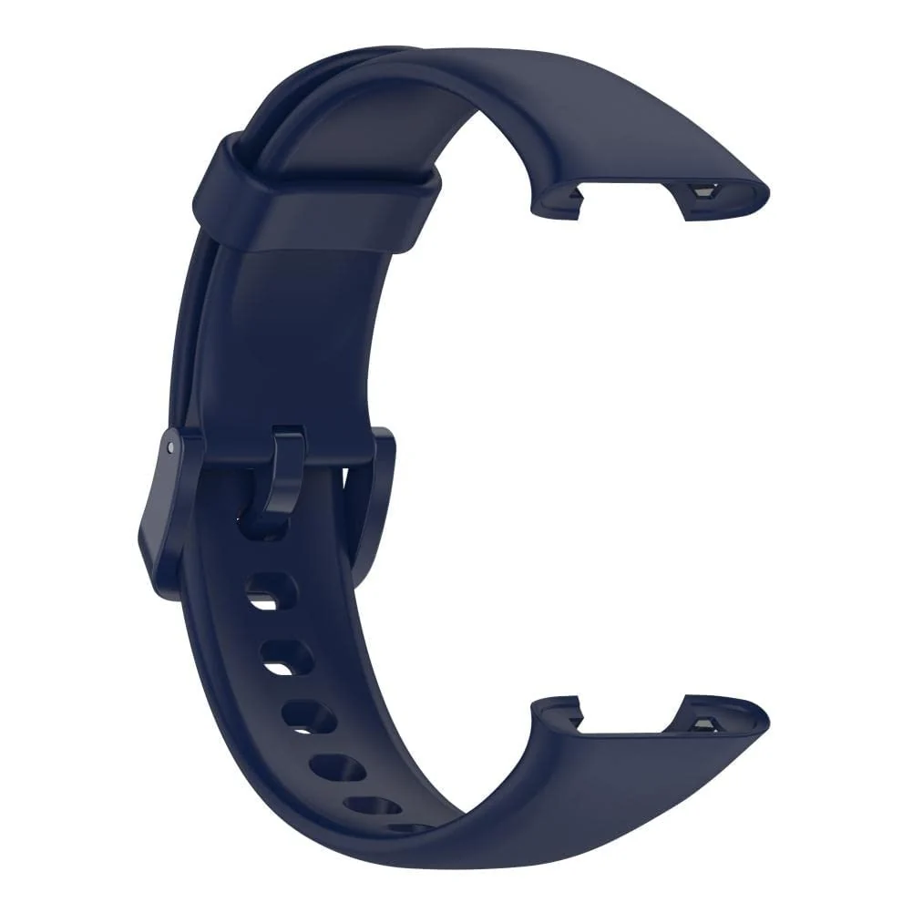 DL3 Mobilak Bands Compatible with Xiaomi Mi Band 7 Pro Watch Replacement Soft Durable Colourful Silicone Watch Band Sports Strap Wristband for Mi Band 7 Pro Smartwatch Accessories - Blue