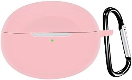 Dl3 Mobilak Silicone Cover Case Compatible with Oppo Enco Buds 2 Portable Protective Case Cover With Keychain For Oppo Enco Buds 2 (Green)
