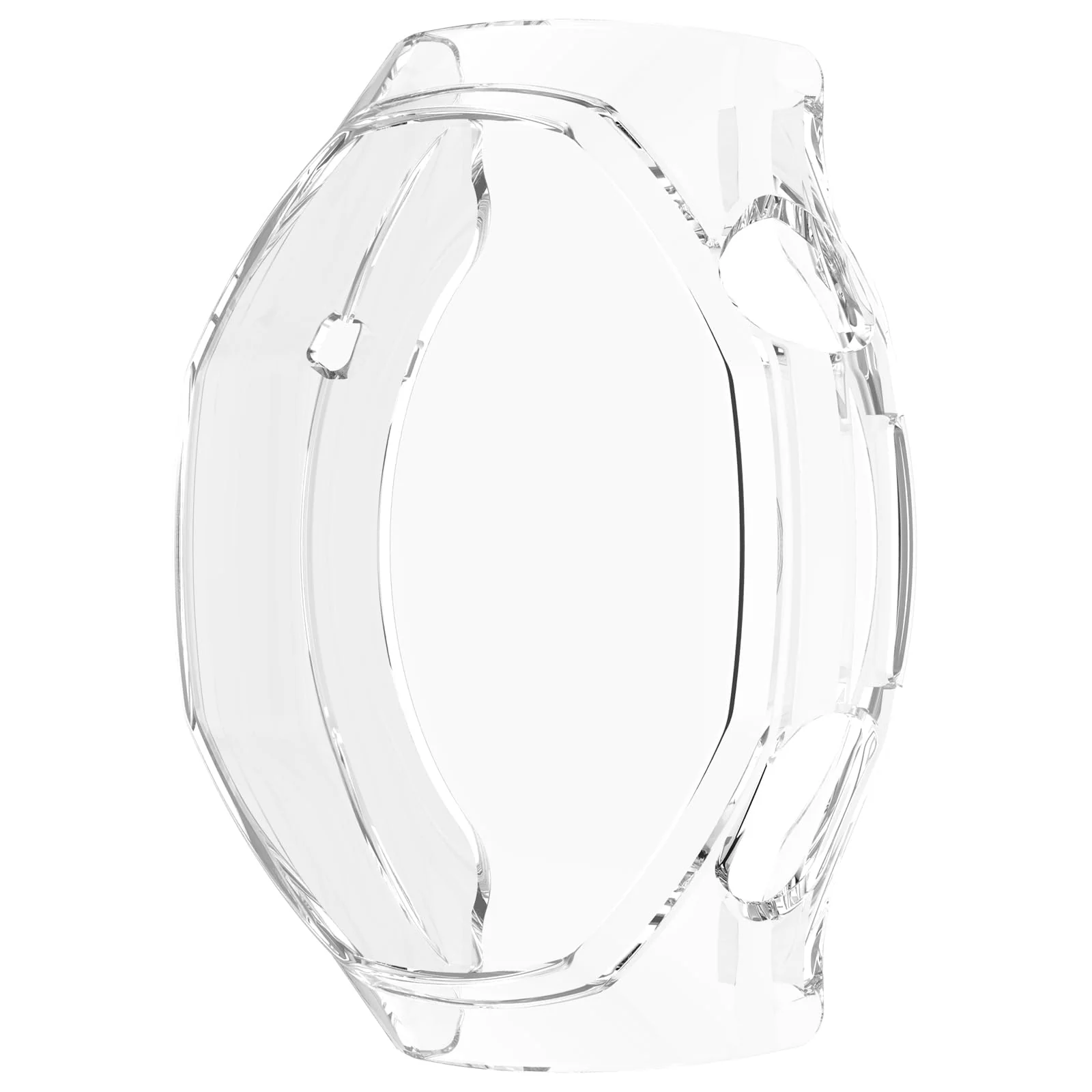 DL3 Mobilak Case Compatible with Huawei Watch GT6 Pro 46mm All-Around with Built-in Screen Protector Watch Soft TPU Shockproof Cover Slim Guard Thin Bumper Shell Protector for GT 6 Pro 46 mm - Clear