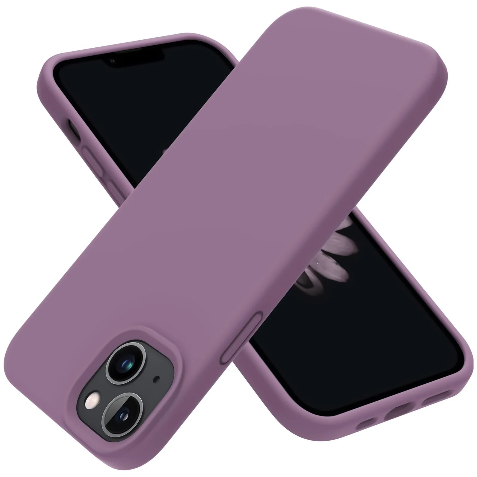 iPhone 13 / iPhone 14 (6.1 Inch) Case / Liquid — DL3 Mobilak Liquid Silicone Case for iPhone 13 / iPhone 14 (6.1 Inch), Shock-absorbing protection, Scratch-resistant surface, Soft microfiber lining