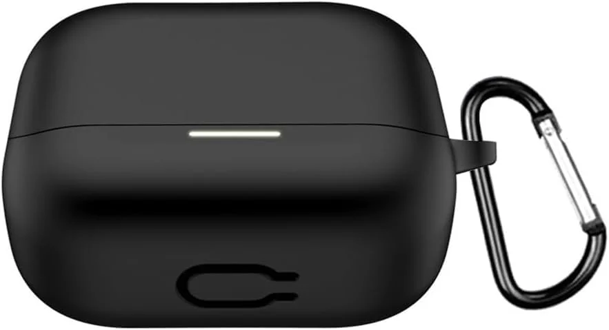 DL3 MOBILAK Silicone Cover Case Compatible with Soundcore K20i Portable Protective Cover With Keychain For Anker K20i - BLACK