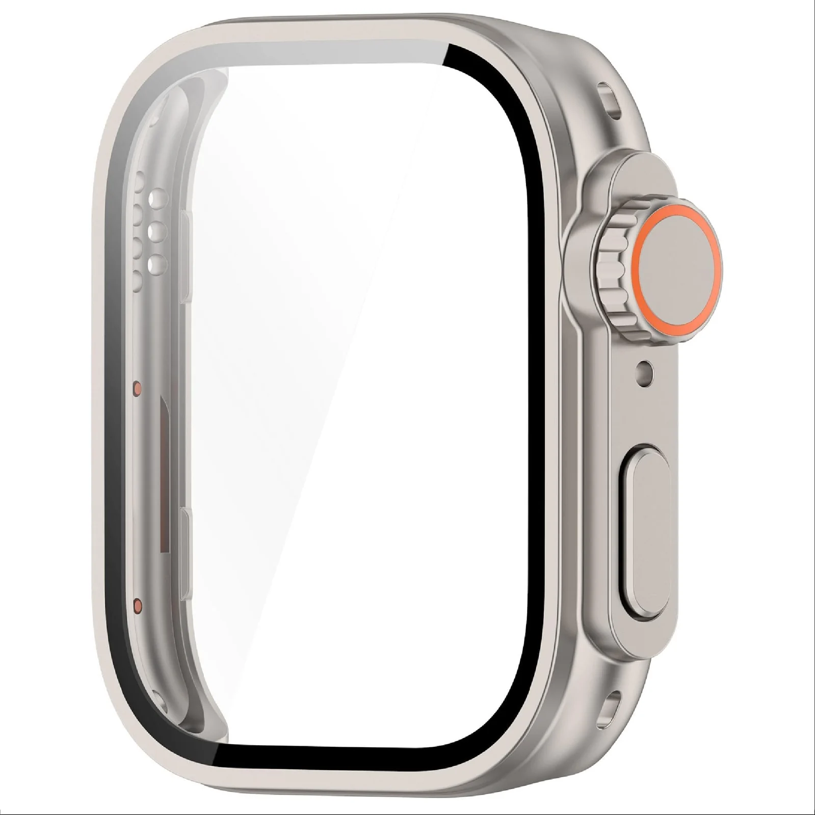 DL3 MOBILAK Ultra-Style Watch Case with Tempered Glass for Huawei Watch Fit 3, Starlight