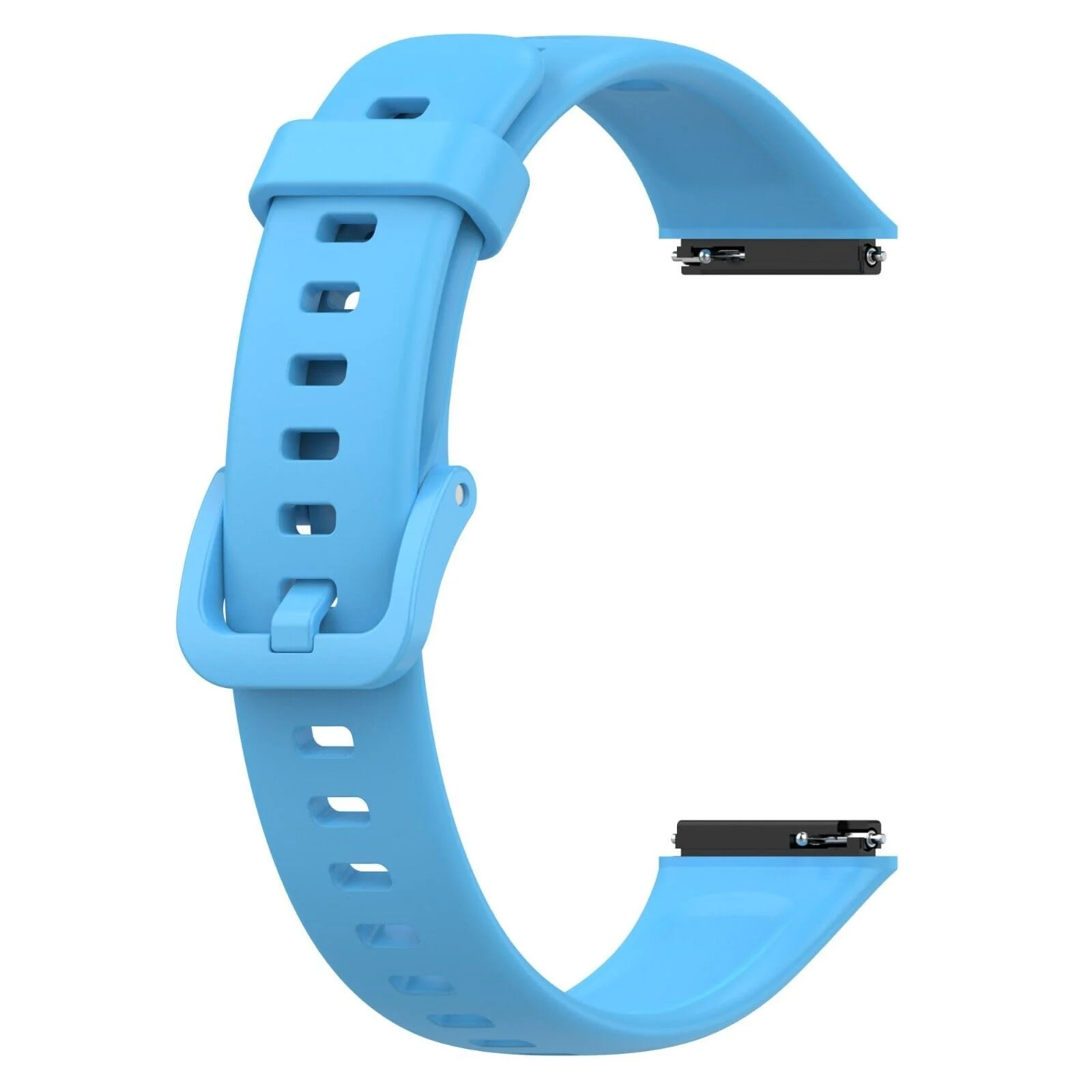 DL3 Mobilak Smart Watch Strap for Huawei Band 7, Sport Silicone Watch Band Wrist Strap, Replacement Bracelet Wristband Wrist Strap for Huawei Band 7 Accessories - Sky Blue