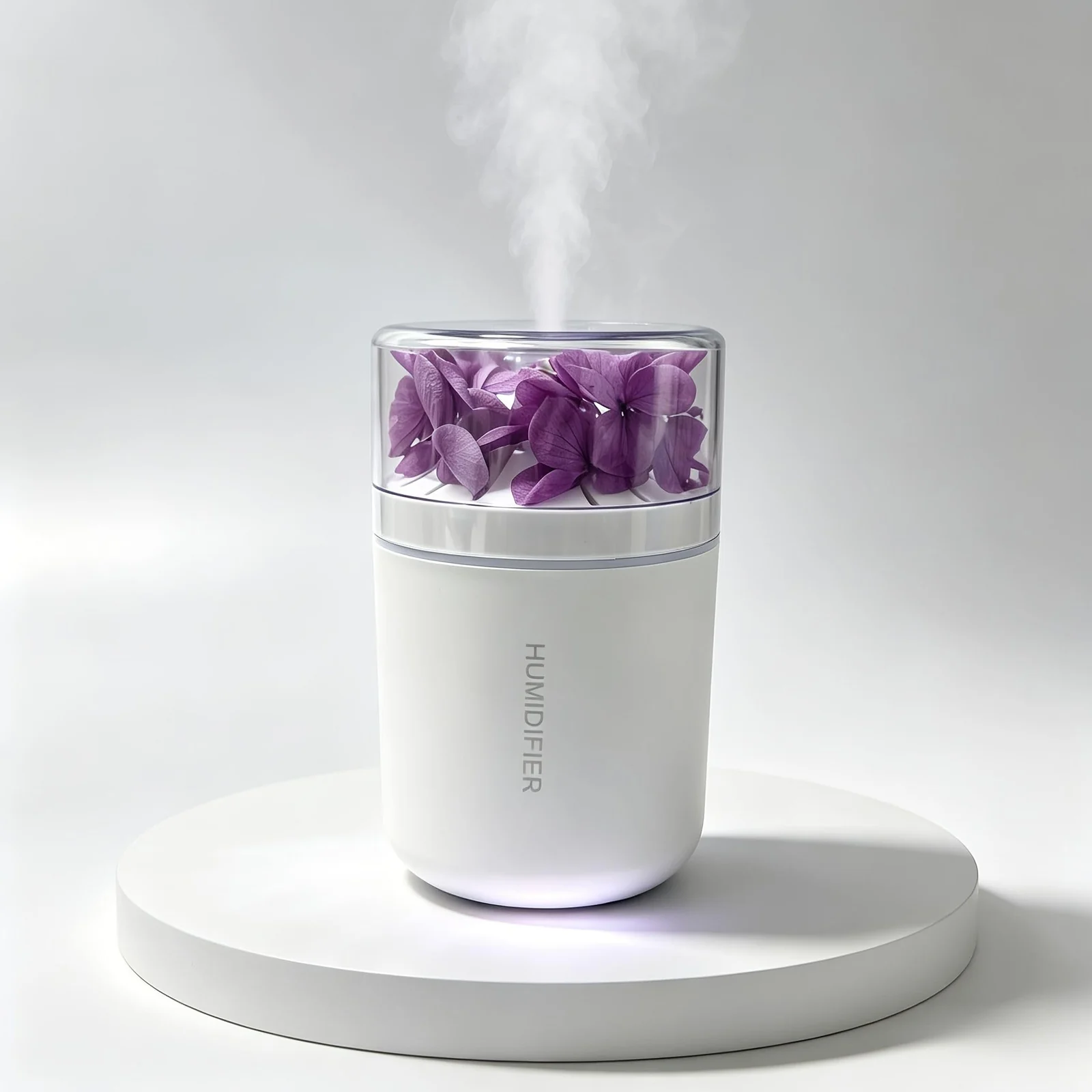 MOBIGON 180 ml USB Humidifier with Night Light, Style-2