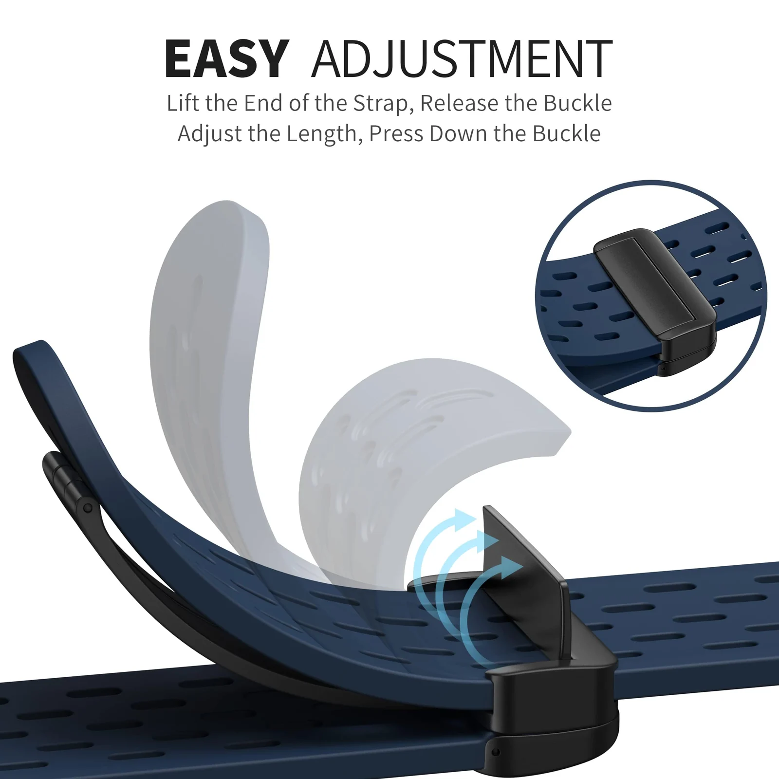 DL3 Mobilak Magnetic Bands for Apple Watch Band 49mm 46mm 45mm 44mm 42mm, Soft Silicone Magnetic Buckle Breathable Sport Watch Strap for iWatch Ultra2 Ultra SE SE2 Series 10 9 8 7 6 5 4 3 2 1 - Navy Blue