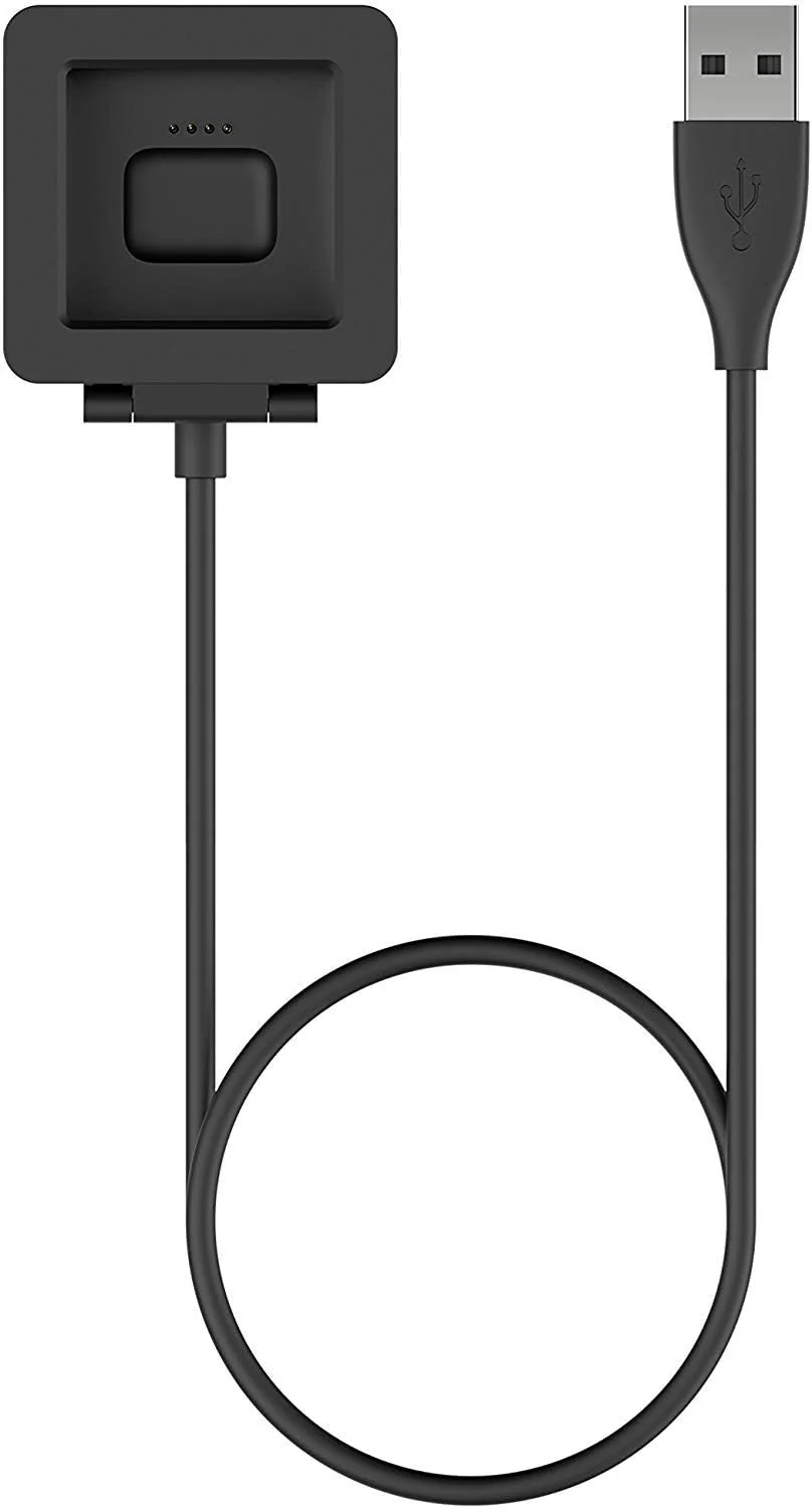 DL3 Mobilak Charger for Fitbit Blaze, Replacement Charging Cable Dock Adapter USB Cord for Fitbit Blaze Smart Fitness Watch [3.3ft/1m] - Black