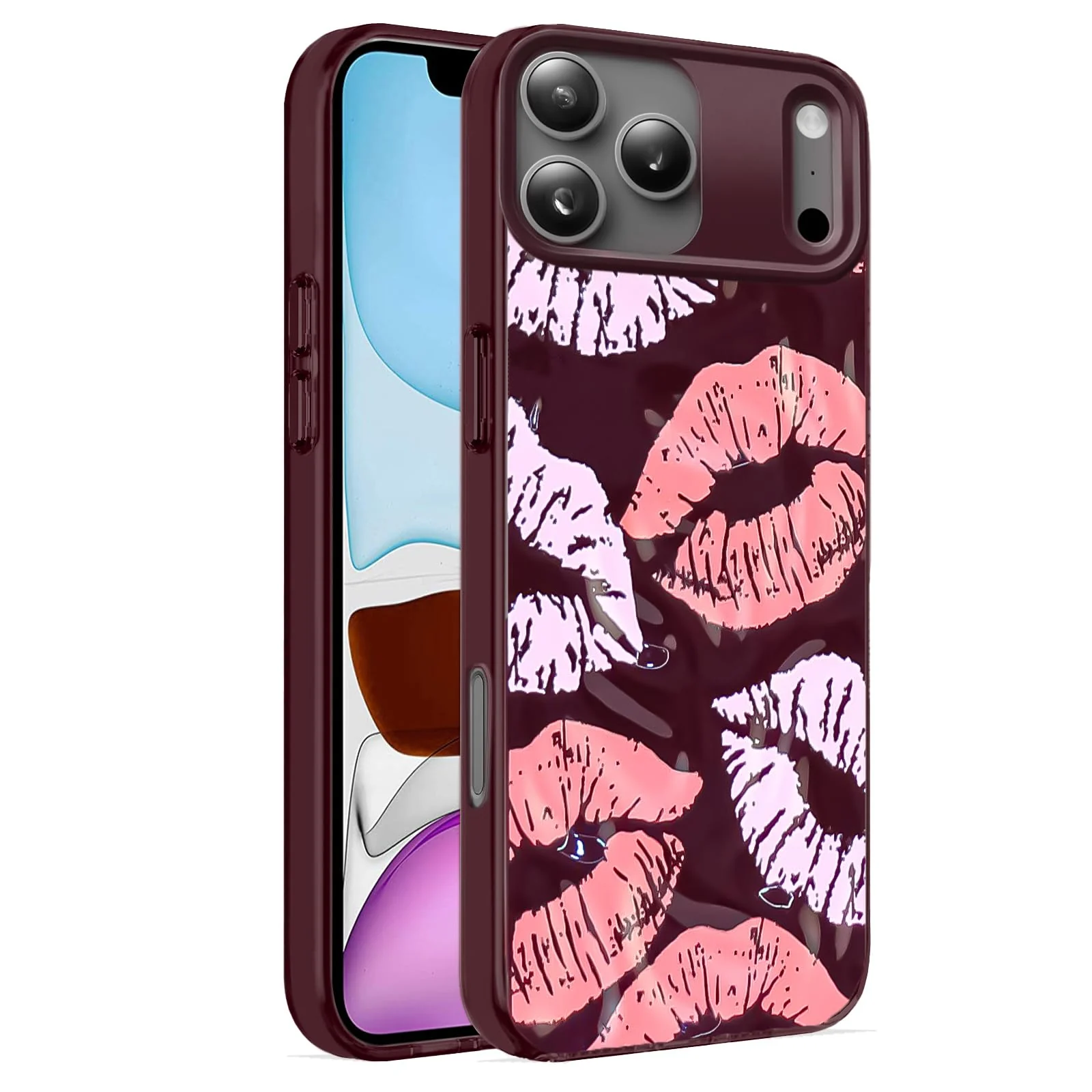 DL3 Mobilak Soft Silicone Protective Case for iPhone 17 Pro Max 6.9-Inch with Camera Protection and Shockproof Design - Style 3