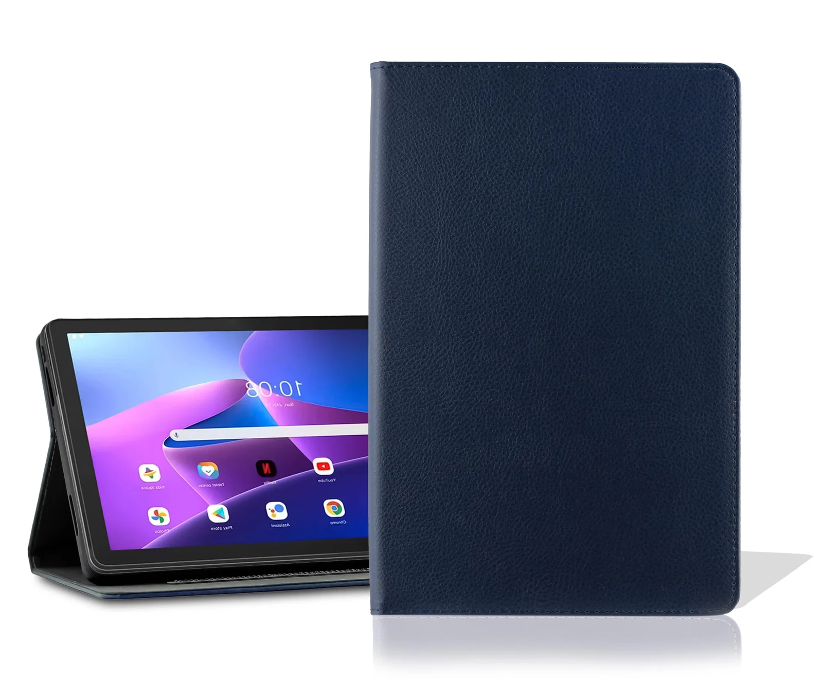 Dl3 Mobilak Leather Case For Xiaomi Redmi Pad SE 11 inch Tablet 2023, Slim Stand Cover Frame TPU Shell Lightweight Case Smart Cover for Xiaomi Redmi Pad SE 11 inch Tablet 2023 Release (Black)