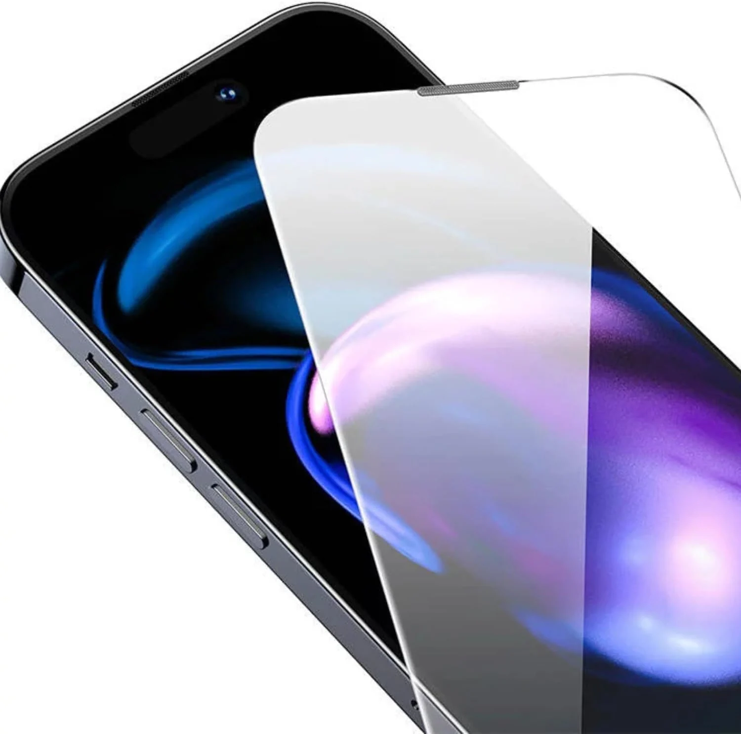DL3 Mobilak for iPhone 14 pro max Tempered Glass Screen Protector, 9H Hardness Anti-Scratch Tempered Glass flim, Case Friendly, Anti-Scratch - Clear