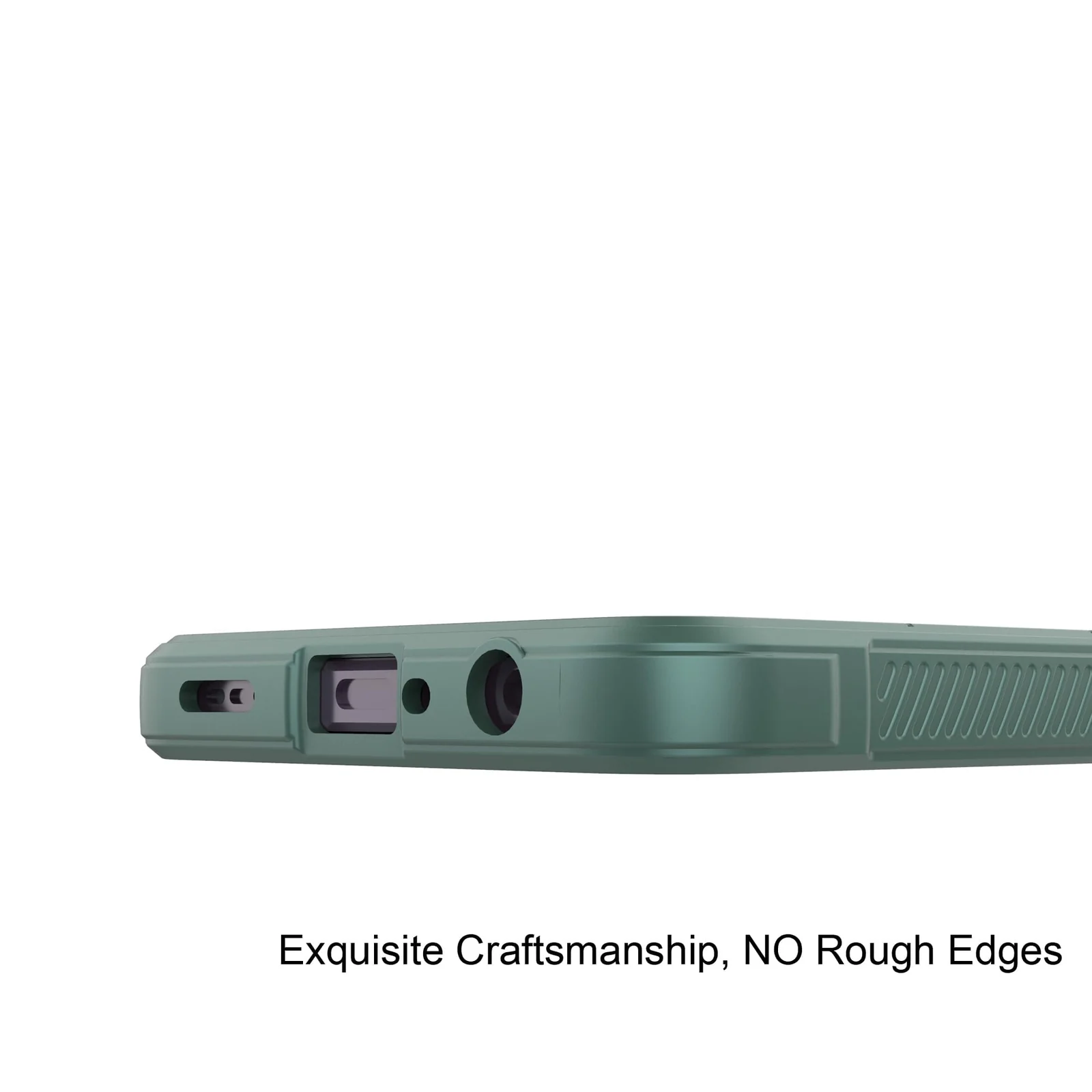 DL3 Mobilak Soft Silicone Protective Case for OPPO A60 4G with Camera Protection and Shockproof Design - Green