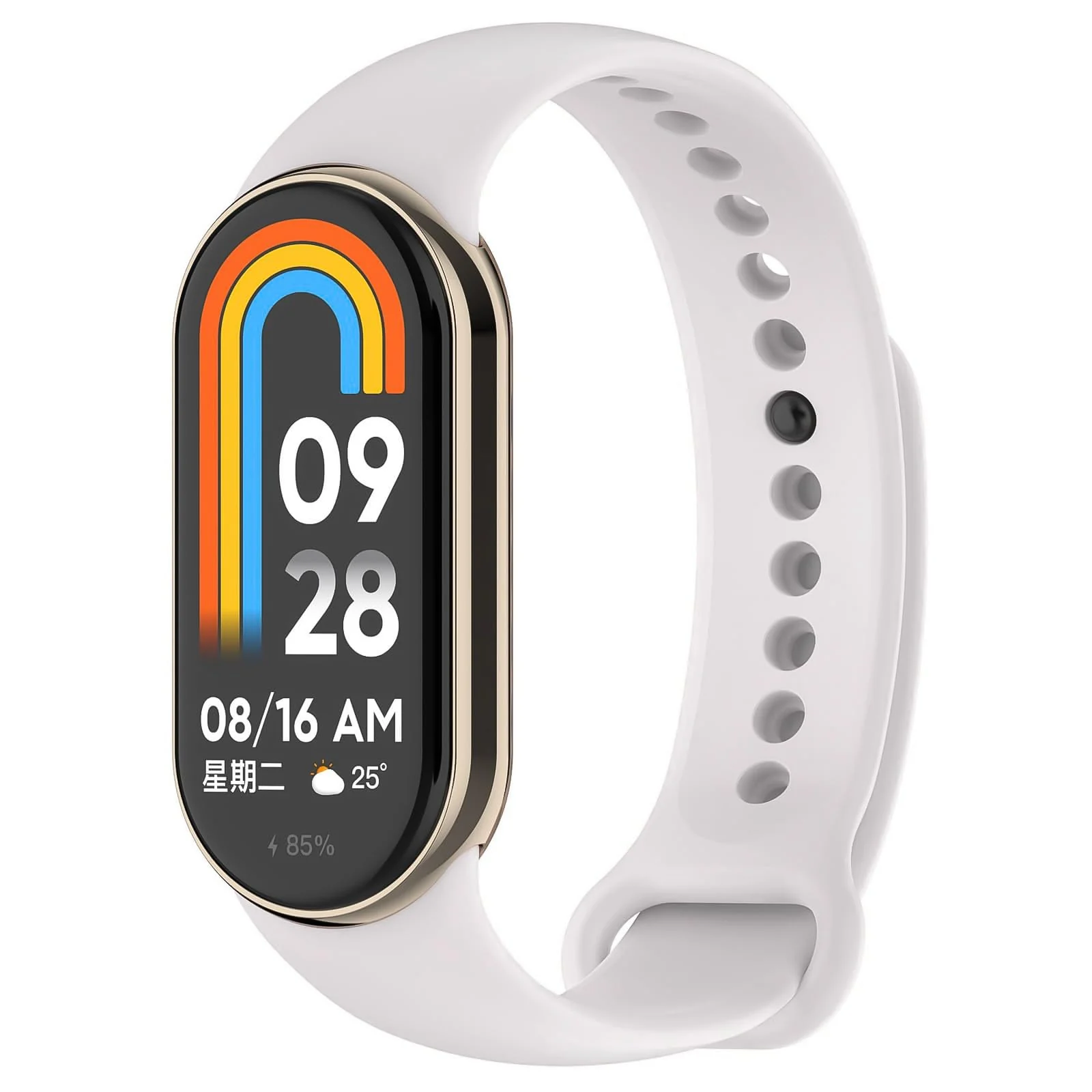 Xiaomi Mi 9 / Xiaomi Mi 8 — DL3 Mobilak Band Compatible with Xiaomi Mi Band 10/9/8 Replacement Strap, Silicone Skin-Friendly Wrist Strap Adjustable Sports Wristbands for Women Men Xiaomi Smart Band 8/9/10