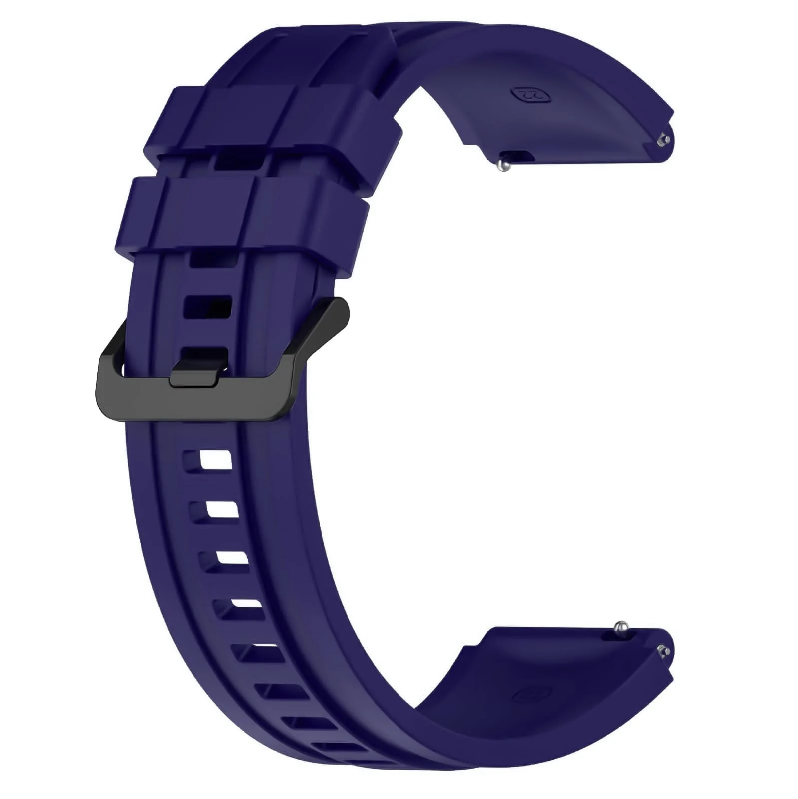22MM Band Compatible with Huawei Watch GT7 GT6 GT5 GT4 46MM/Watch 4 3 Pro/GT7 GT6 GT5 GT4 Pro/Watch 4 3/GT3 46mm/GT2 46mm/GT 2e/GT Runner, 22MM Silicone Replacement Wristband Strap - Navy Blue