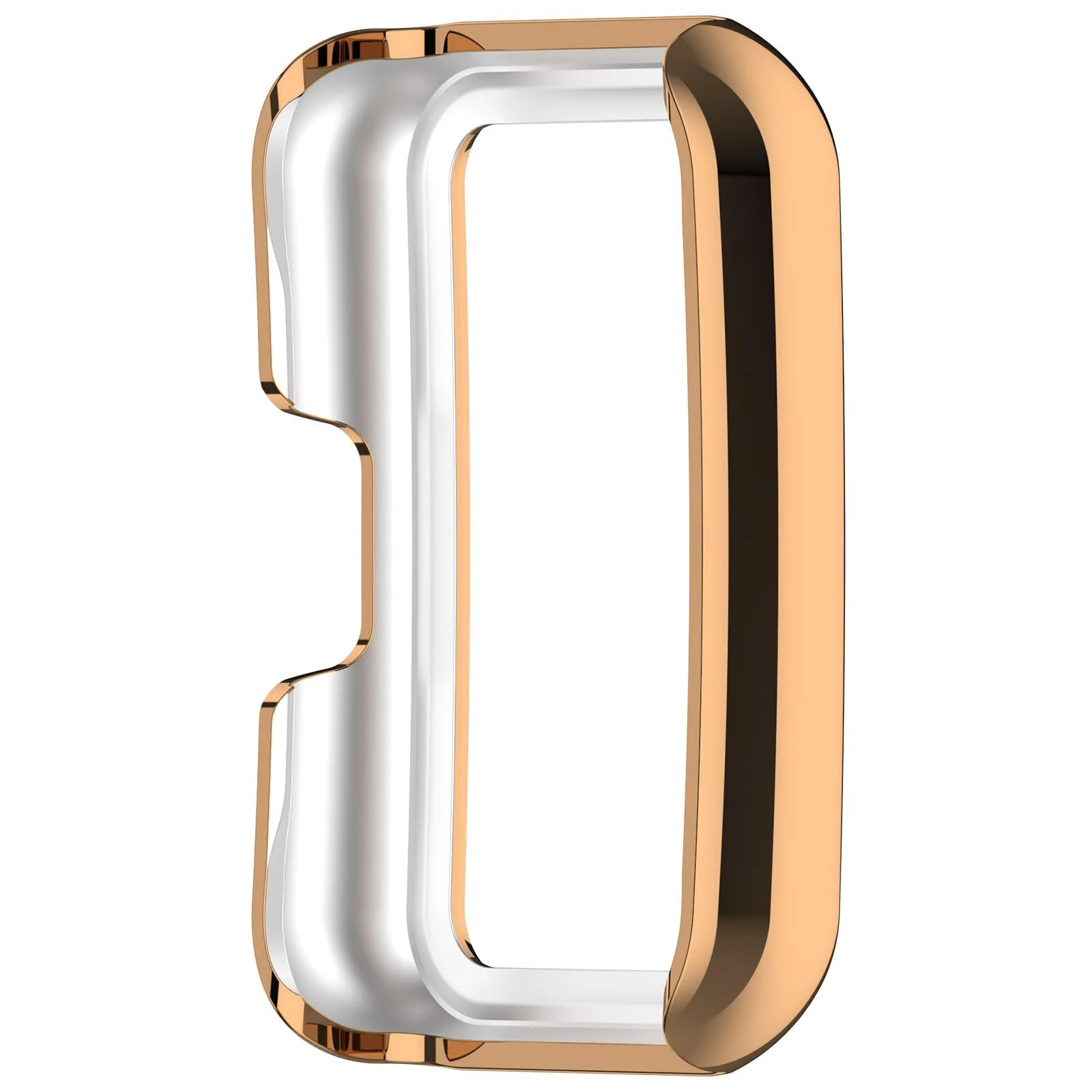 MOBIGON Crystal Bling PC Frame Case for Huawei Band 11, Rose Gold