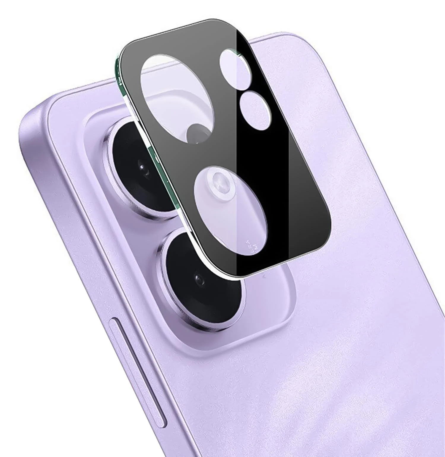 DL3 Mobilak OPPO Reno 13F / 13 FS Camera Lens Protector Tempered Glass Screen Protector HD [Full Coverage][Anti-Scratch] Drop Protection Ultra Clear/Thin Lens Protector Case - Black