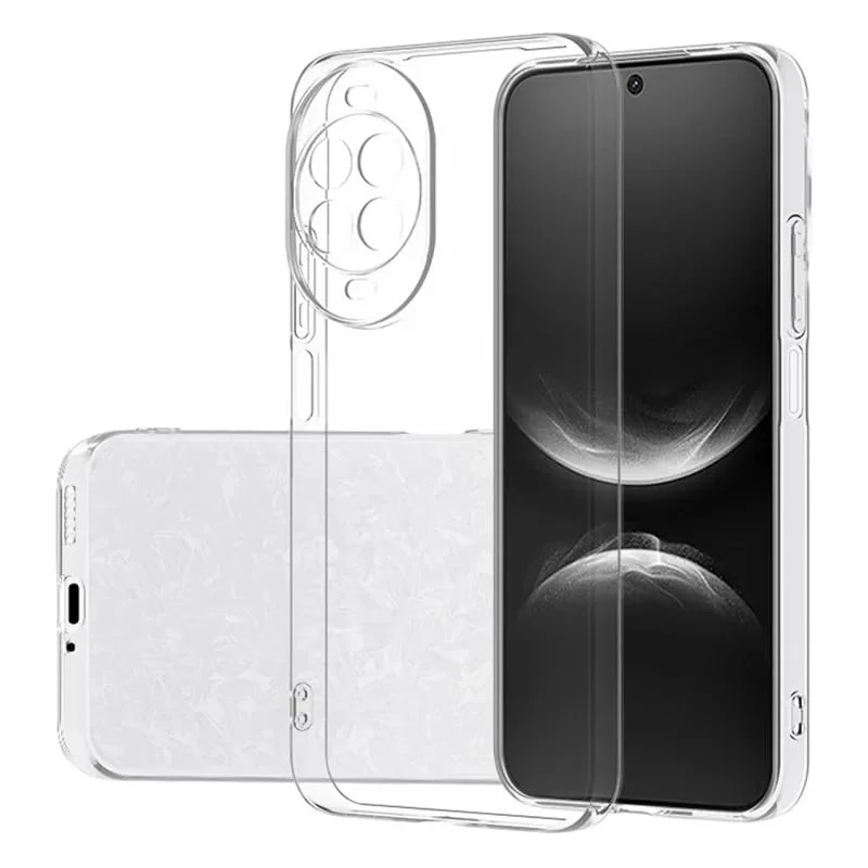 Mobigon Case Compatible with Huawei Nova 14 5G, Case Crystal Soft TPU Gel Case Flexible Silicone Anti-Scratch Camera Protection TPU Cover - Clear