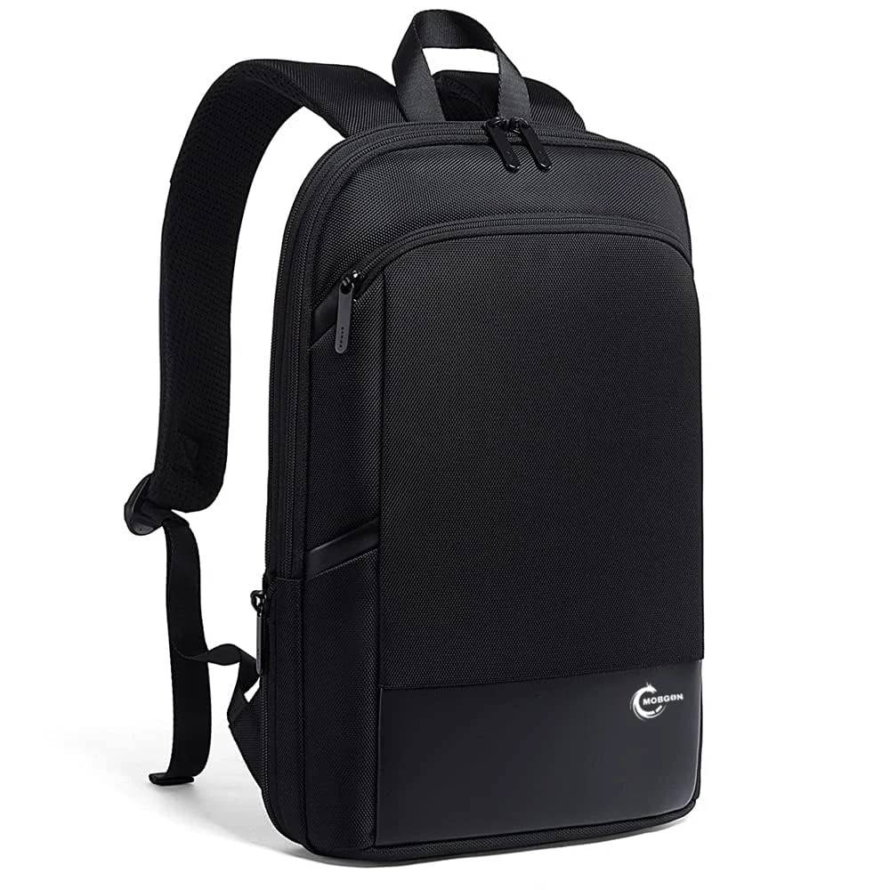 Mobigon Slim Laptop Backpack Fits For 15.6 Inch, Business Commuter backpack For Men Women, Waterproof Business Backpack Ideal for Working, Commuting, Daily, MacBooks, Surface - Black