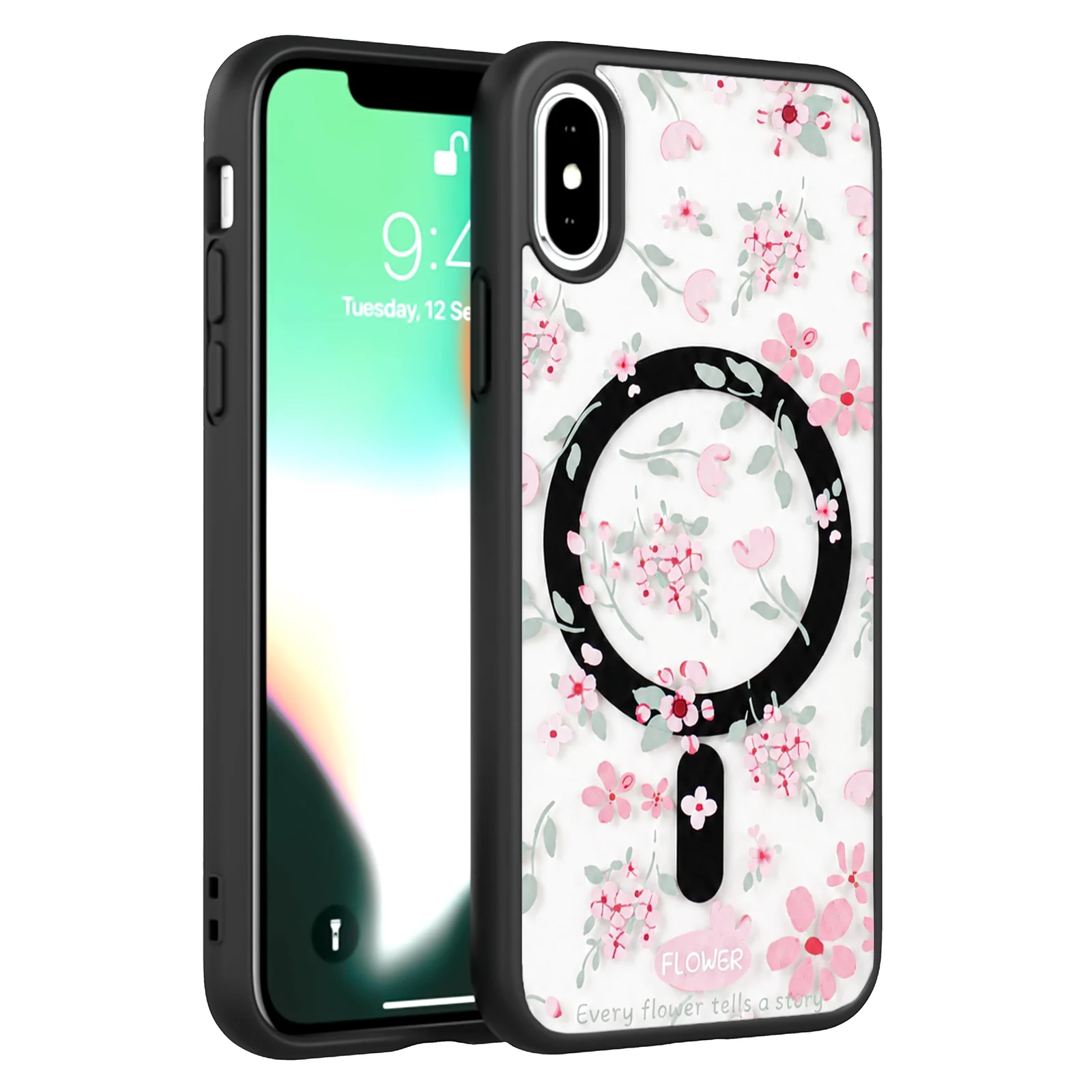 iPhone X / iphone XS — DL3 MOBILAK Clear Three-Layer Protective Phone Case for Apple iPhone X and iPhone XS
