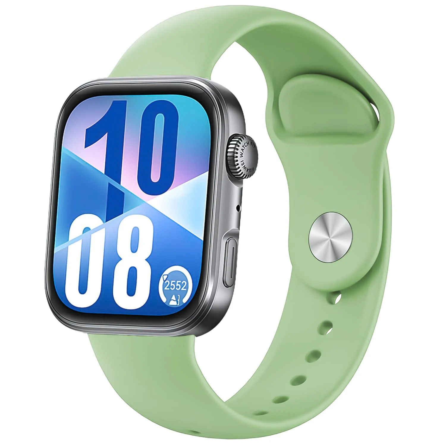 DL3 Mobilak Silicone Strap Compatible with Huawei Watch Fit 3 Strap for Men Women Breathable Soft Replacement Strap Adjustable Waterproof Sports Straps - A-mint Green