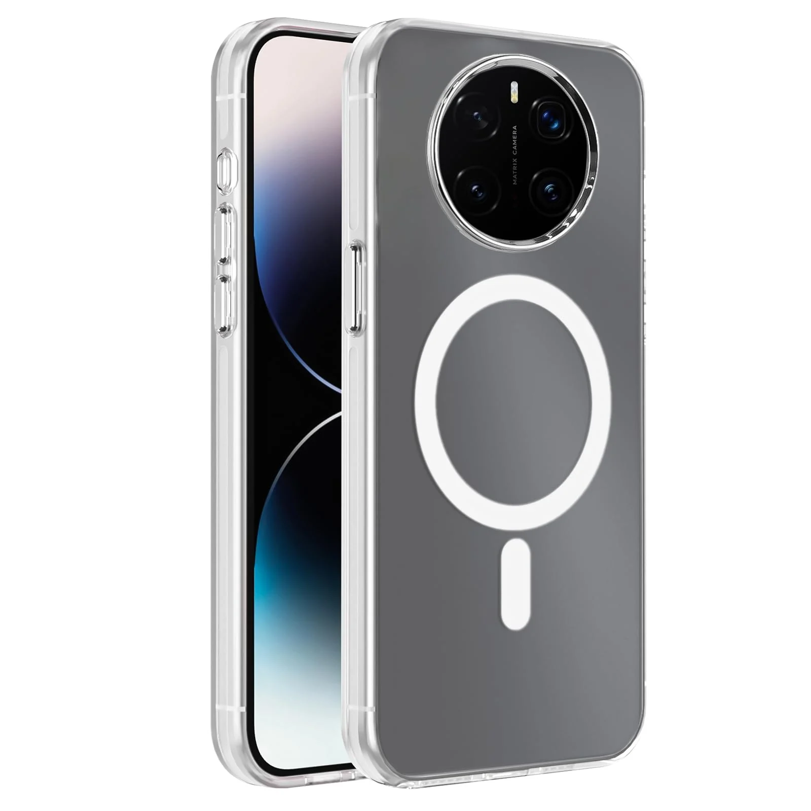 DL3 Mobilak Case For Honor Magic7 Pro 5G / Honor Magic 7 Pro 5G Case Crystal [Not Compatible with MagSafe] Soft TPU Gel Case Flexible Silicone Anti-Scratch TPU Cover - Clear