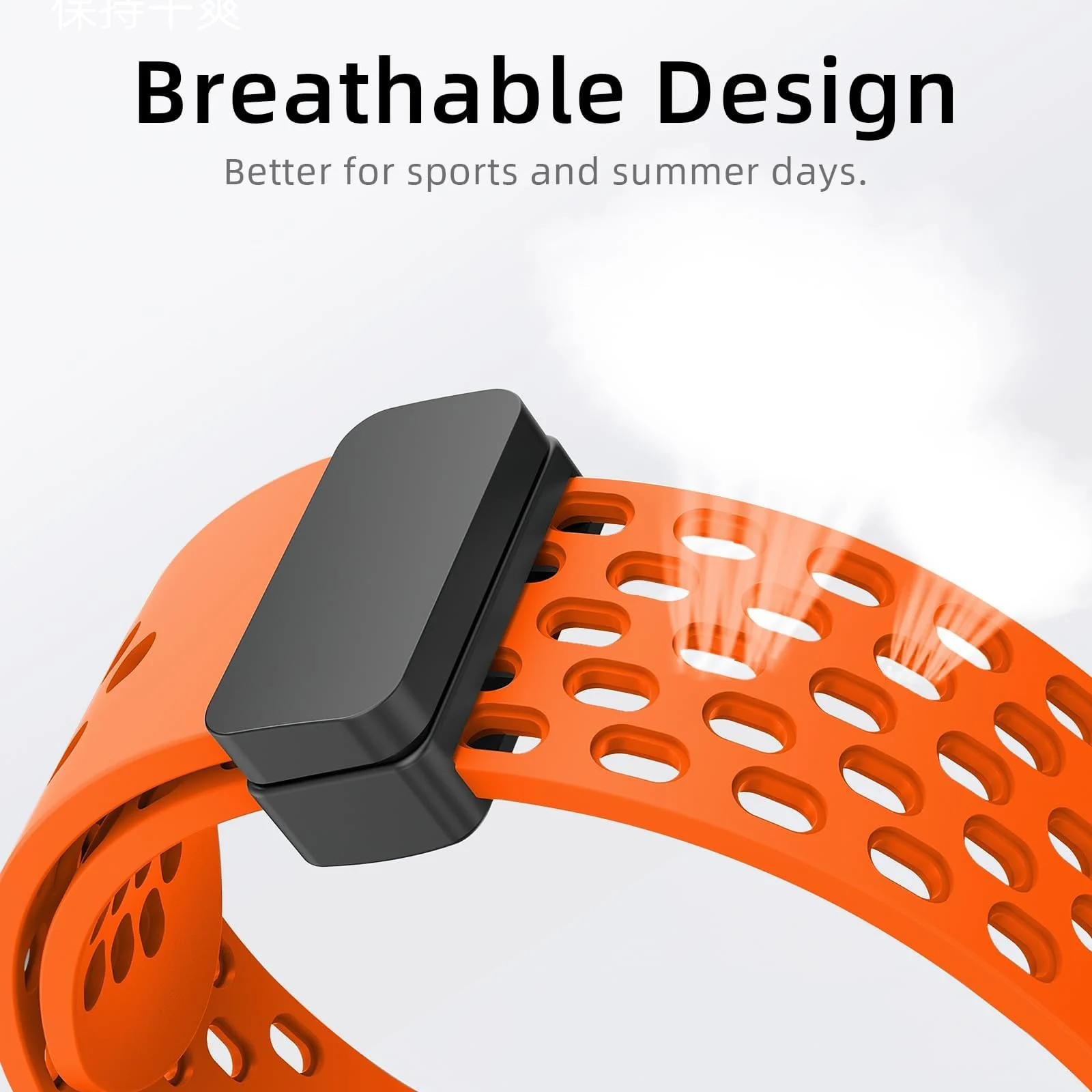 DL3 Mobilak Magnetic Bands for Apple Watch Band 49mm 46mm 45mm 44mm 42mm, Soft Silicone Magnetic Buckle Breathable Sport Watch Strap for iWatch Ultra2 Ultra SE SE2 Series 10 9 8 7 6 5 4 3 2 1 - Orange
