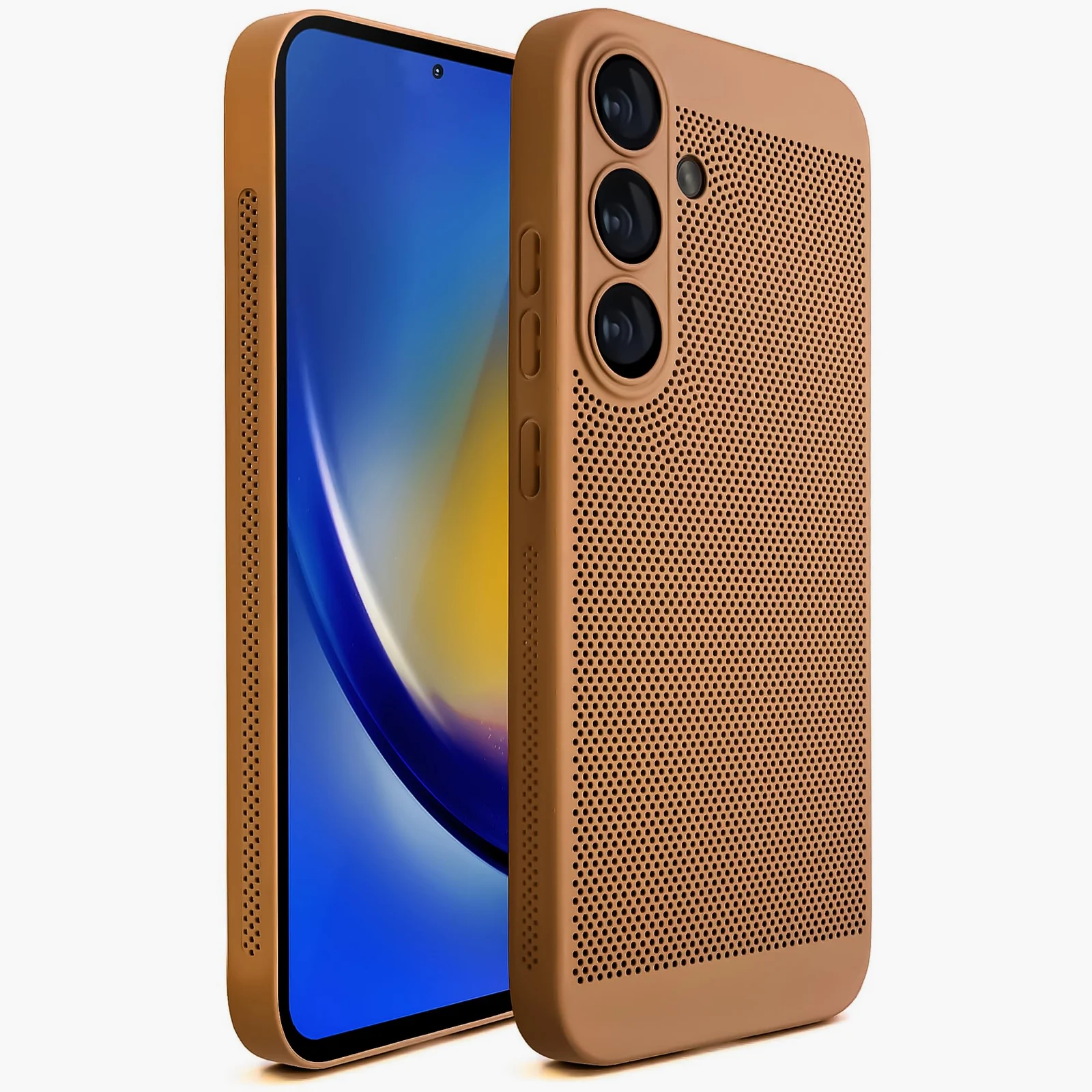 DL3 Mobilak PC Protective Case for Samsung Galaxy A34 4G / 5G with Camera Protection and Shockproof Design