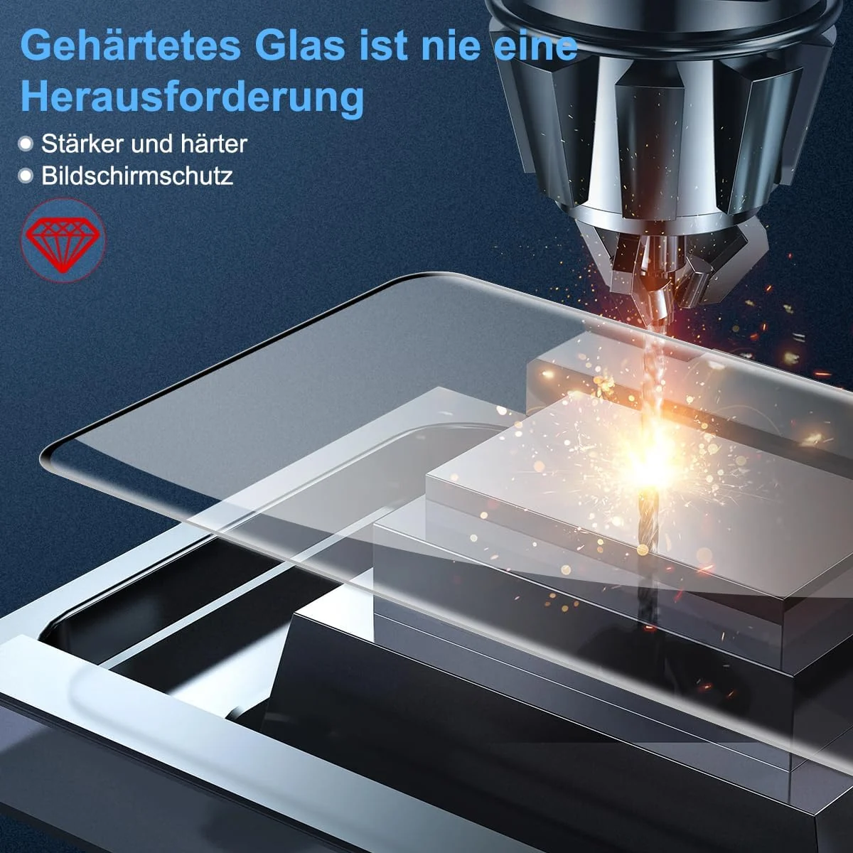 DL3 Mobilak Screen Protector for Xiaomi 15 Pro/Xiaomi 15 Ultra/Xiaomi 14 Pro/Xiaomi 14 Ultra, Tempered Glass Screen Premium HD Protective, Scratch Resistant, NO-Bubble, 9H Hardness, Full Coverage - Clear