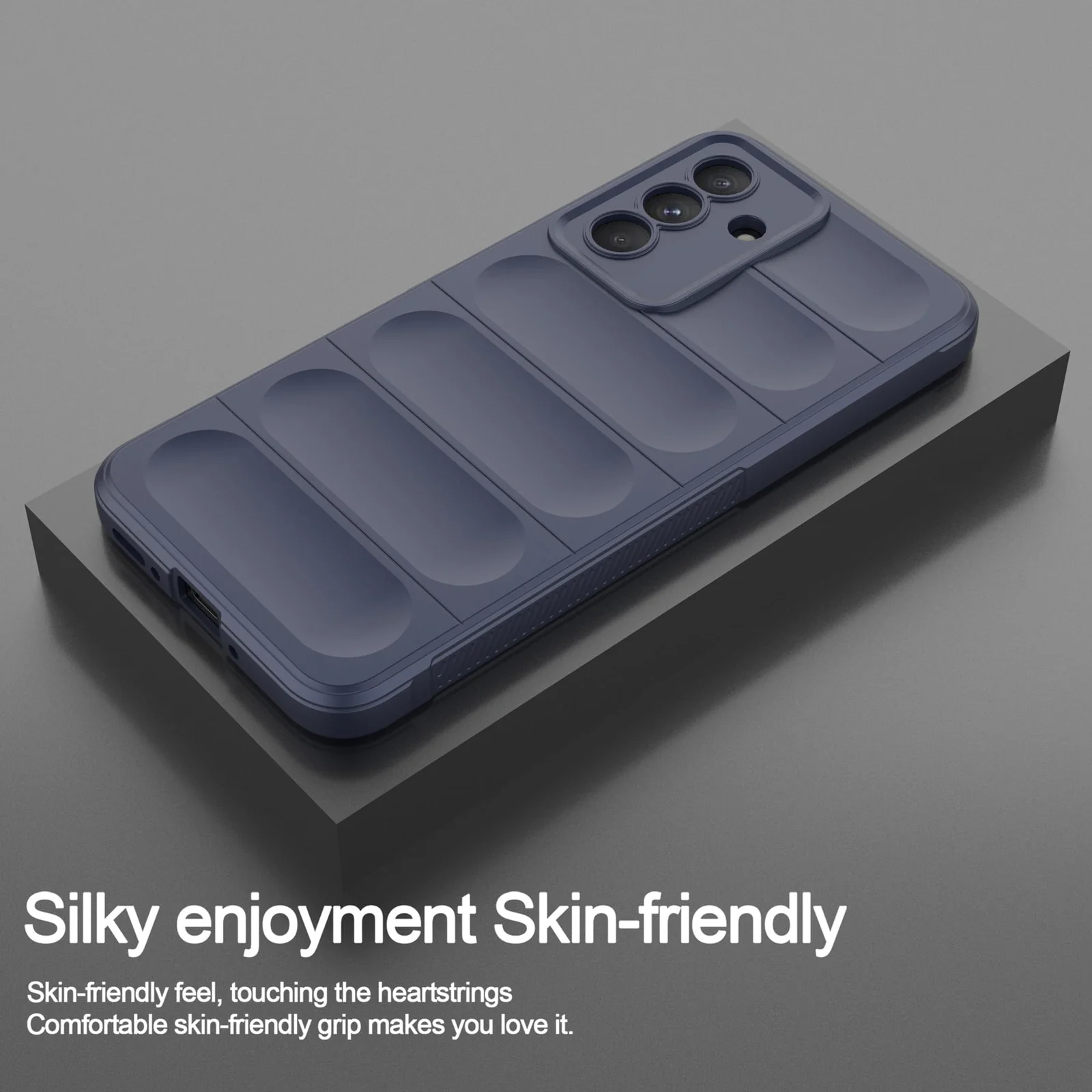 DL3 Mobilak Rugged Protective Case for Samsung Galaxy A26, Camera protection, Shock-absorbing protection, Non-slip grip - Blue