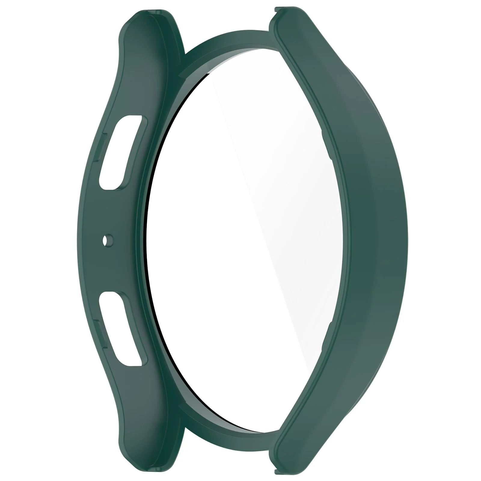 DL3 MOBILAK Full-Coverage Watch Case with Tempered Glass for Samsung Galaxy Watch 6 44 mm, Green